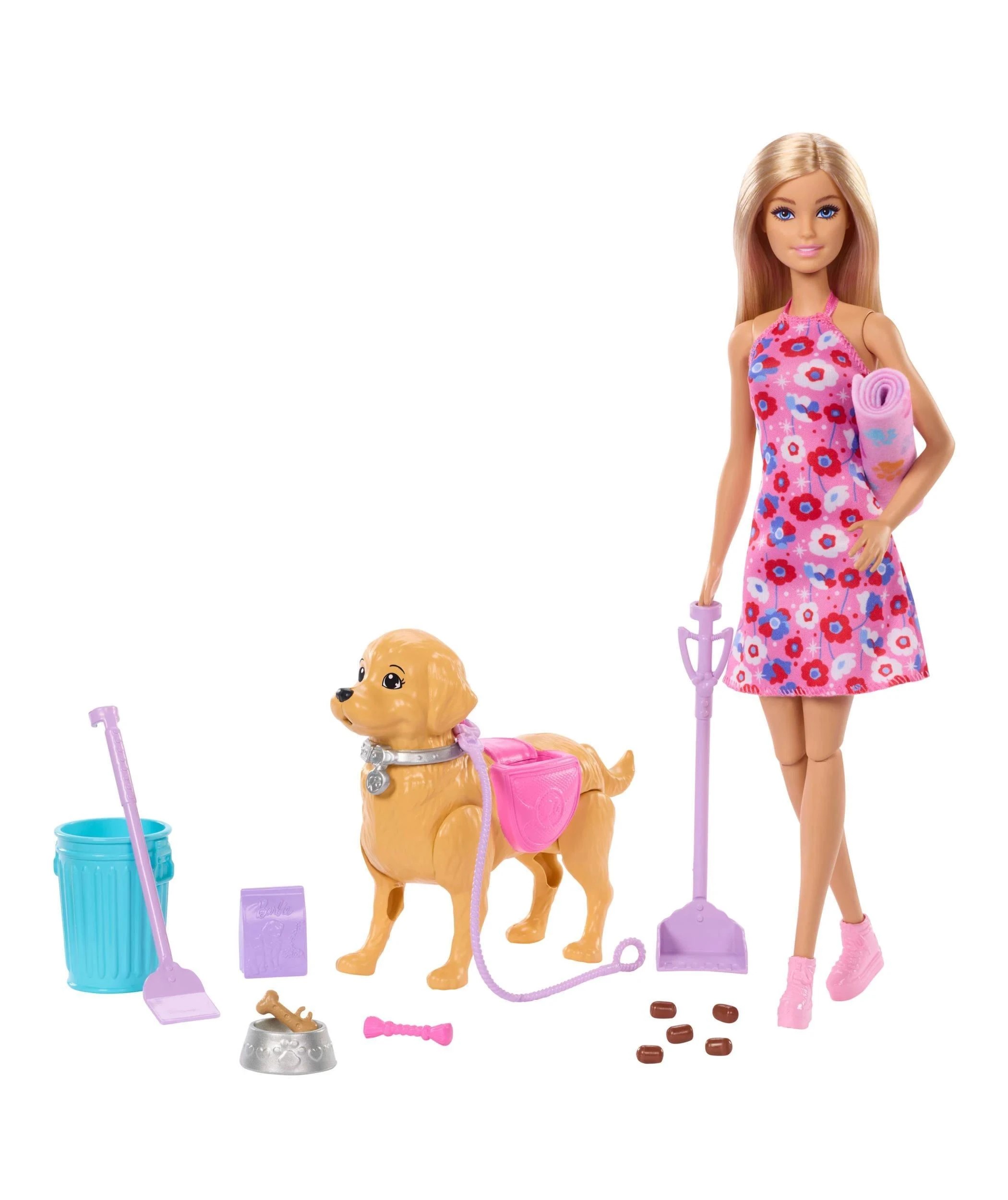 2 Barbie Malibu Walk & Potty Pup Toy Set - Multi, 2 of 6