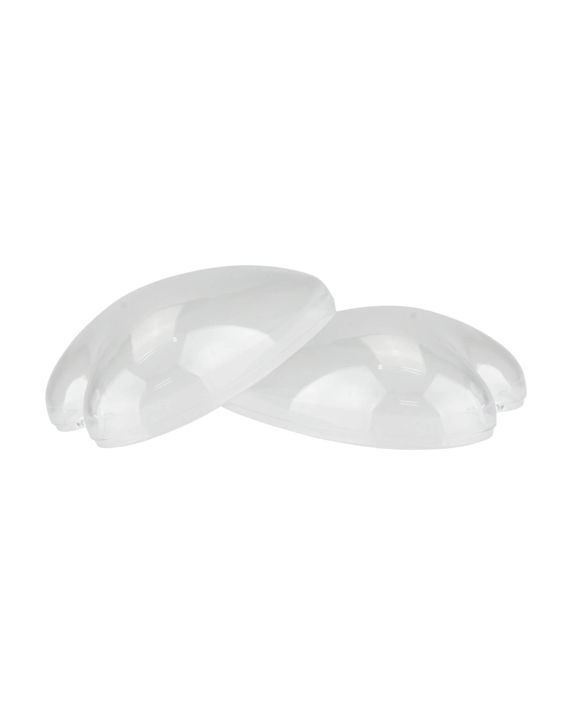 5 Party Maker Clear Plastic Fillable Heart 6cm, 5 of 5