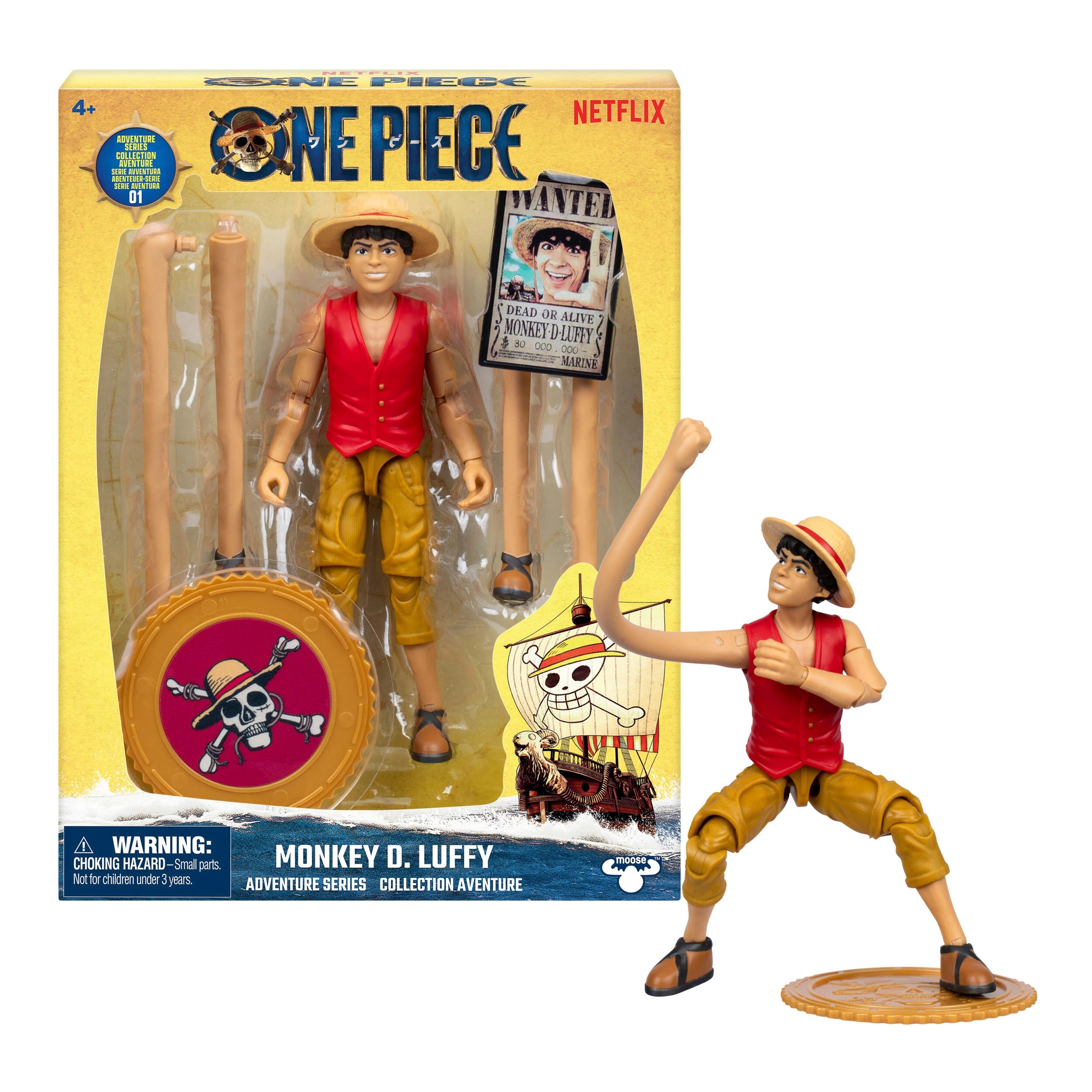 1 One Piece Action Figure - Assorted - Multi, 1 of 8