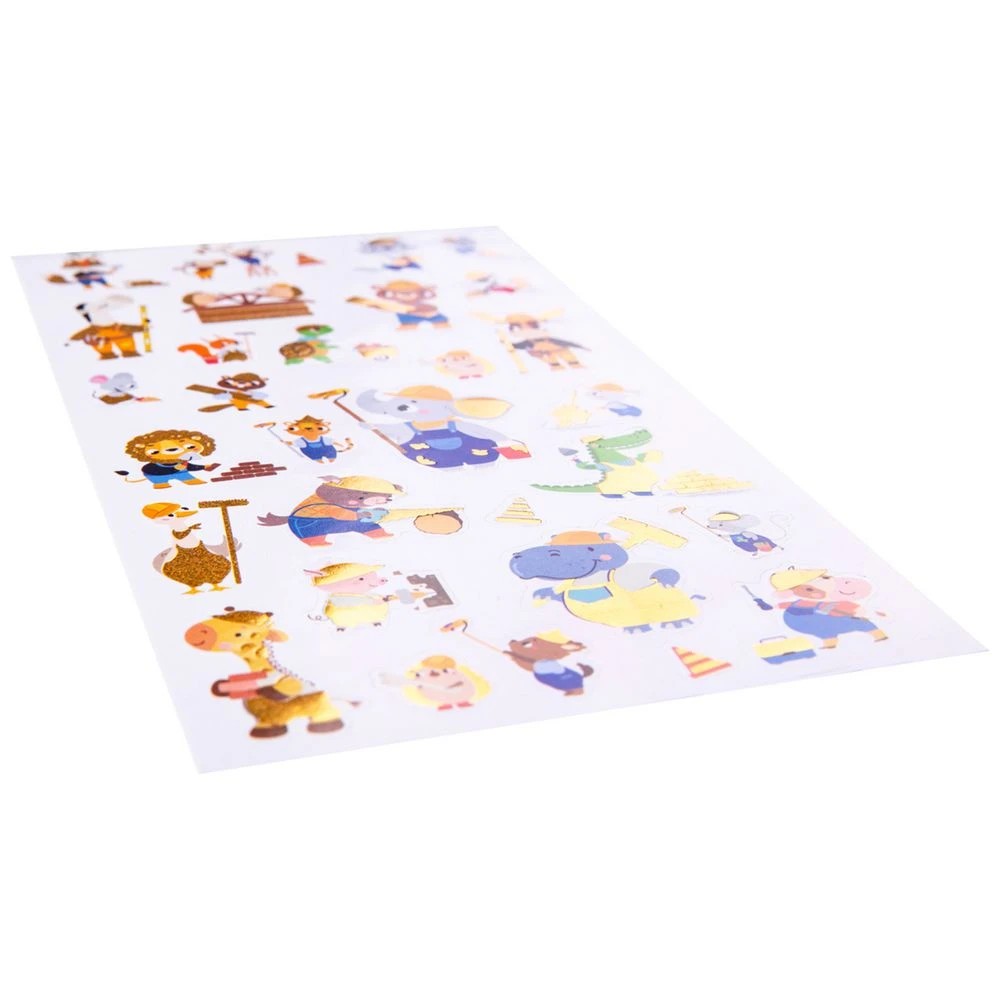 3 Learning Can Be Fun Build It Buddies Foil Stickers, 3 of 3