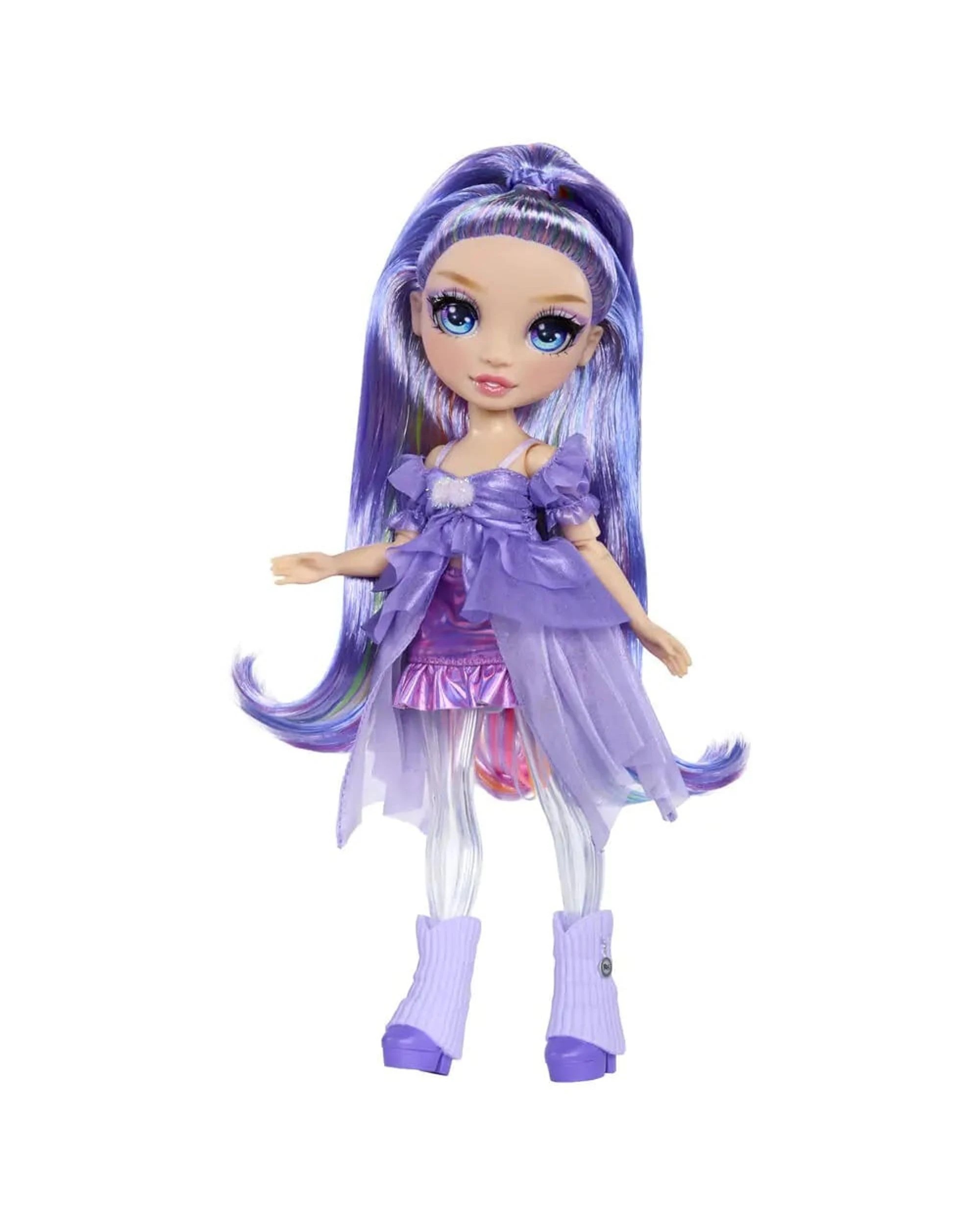 7 Rainbow High Rainbow Shimmers Violet Willow Fashion Doll with Slime - Purple, 7 of 7