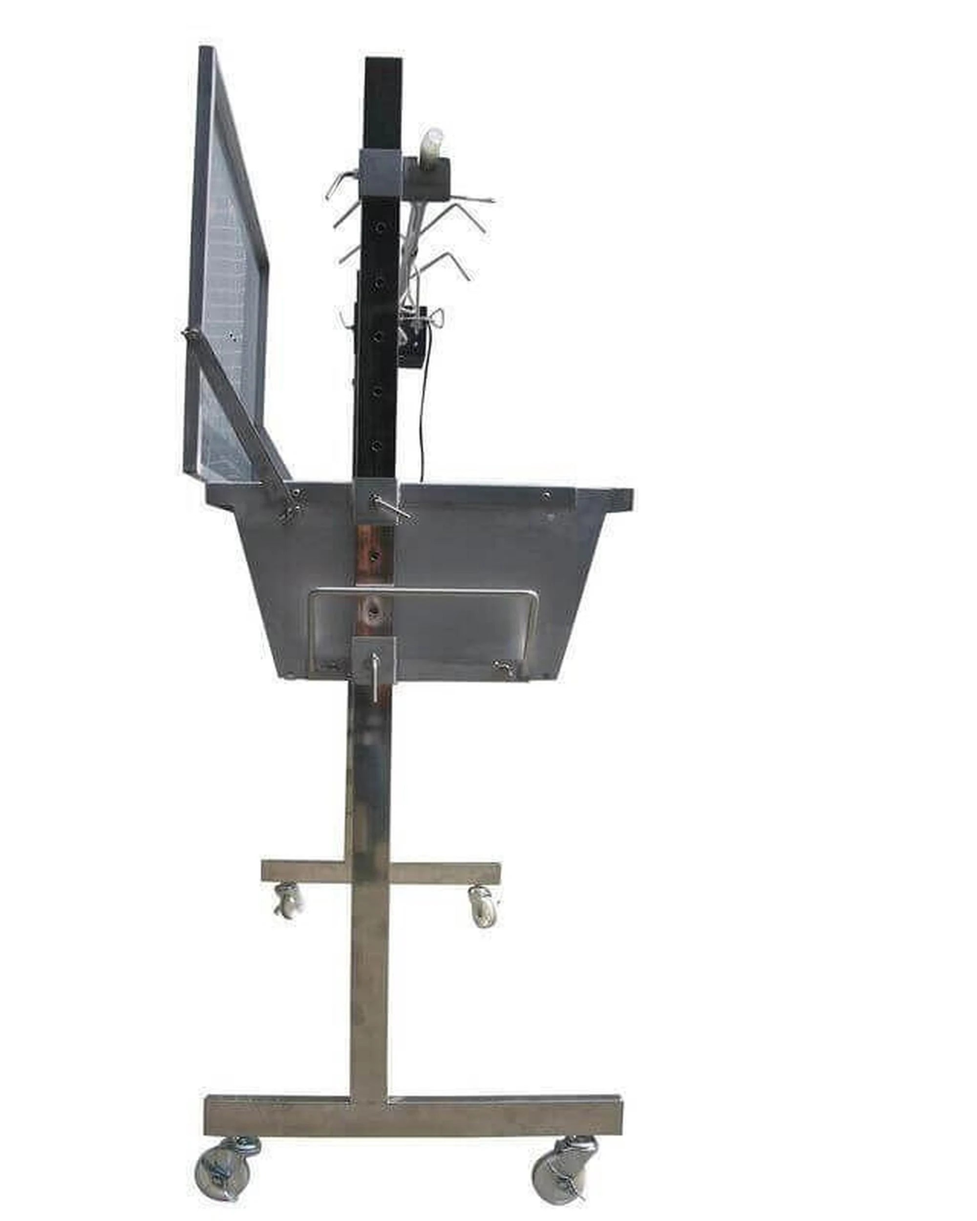 4 Flaming Coals Stainless Steel Warrior Spit Roaster - 60kg Capacity, 4 of 10