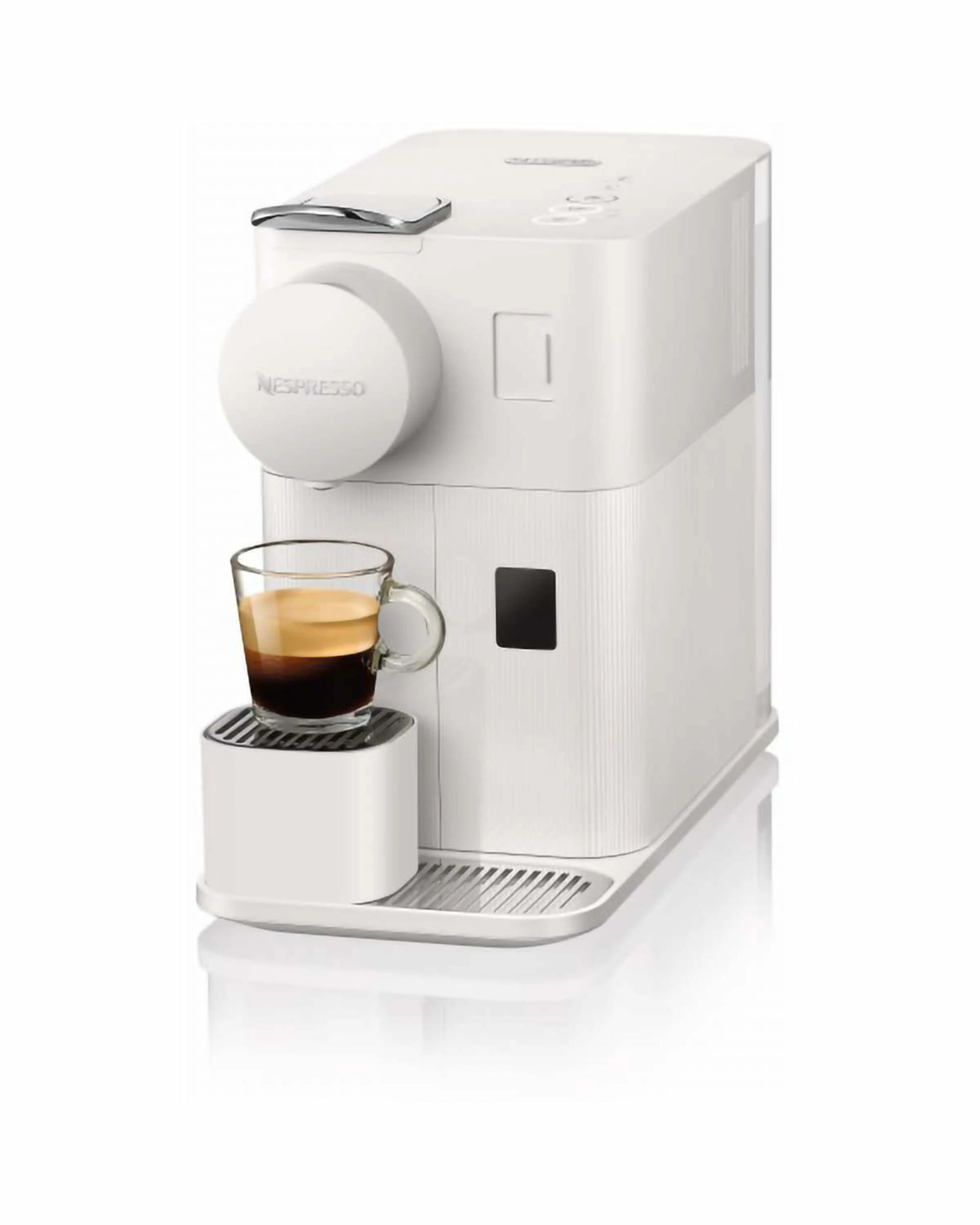 2 DeLonghi Lattissima One Evo Nespresso Machine - White - WHITE, 2 of 5
