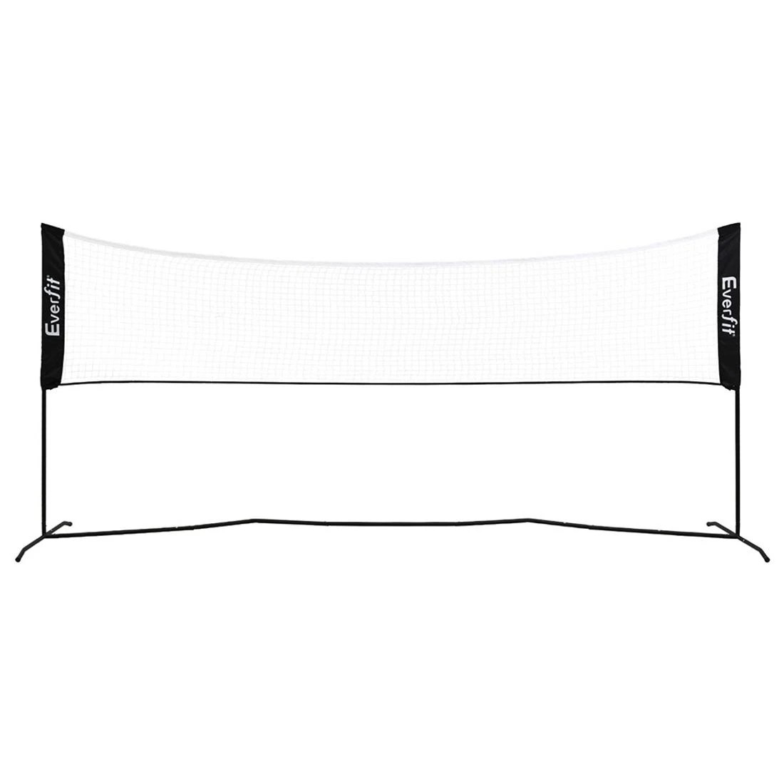 3 Everfit 3.6M Badminton Tennis Pickleball Net Portable Volleyball Kit Adjustable Height - Black, 3 of 6