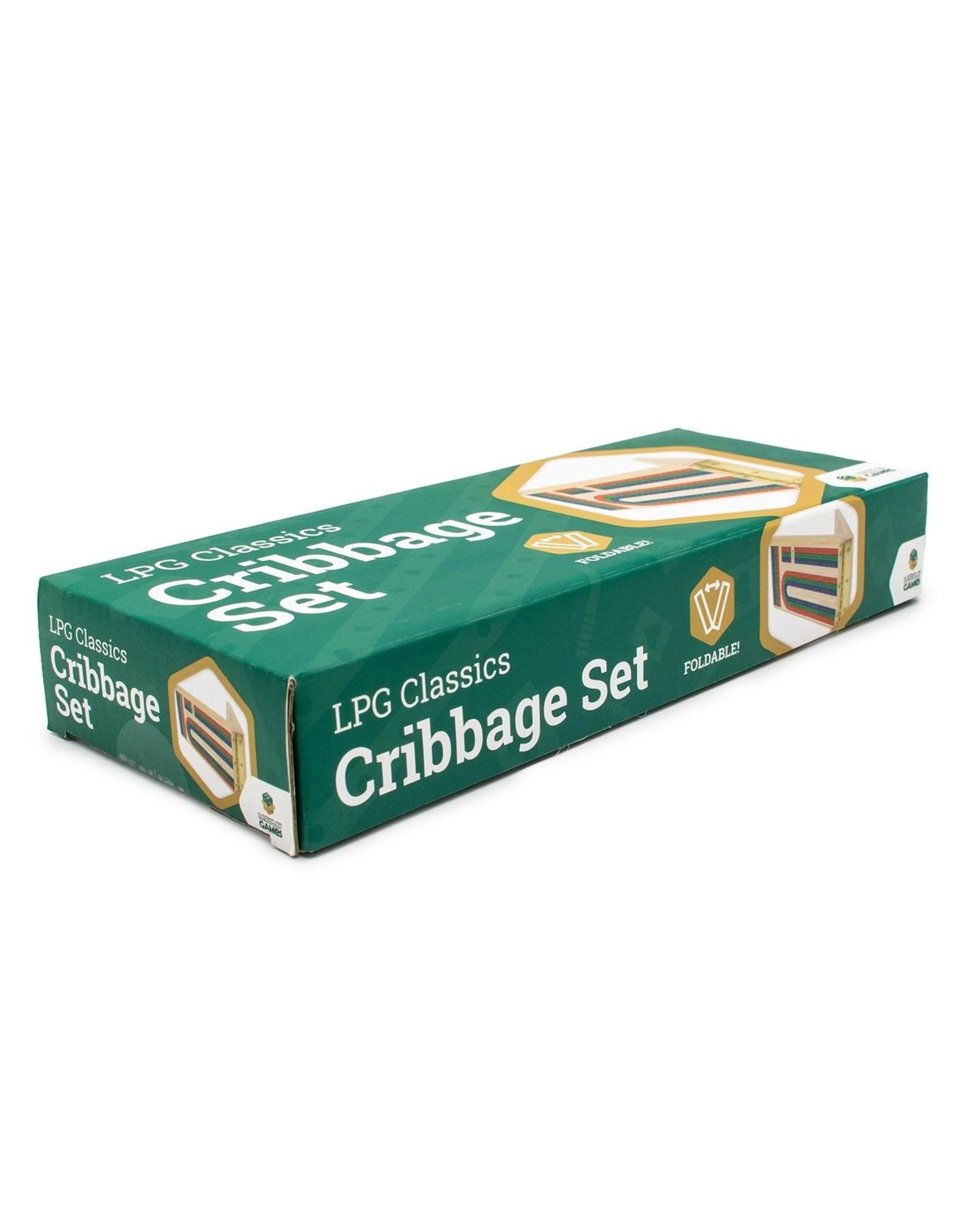 5 LPG Classics Cribbage Set with Foldable Board, 5 of 7