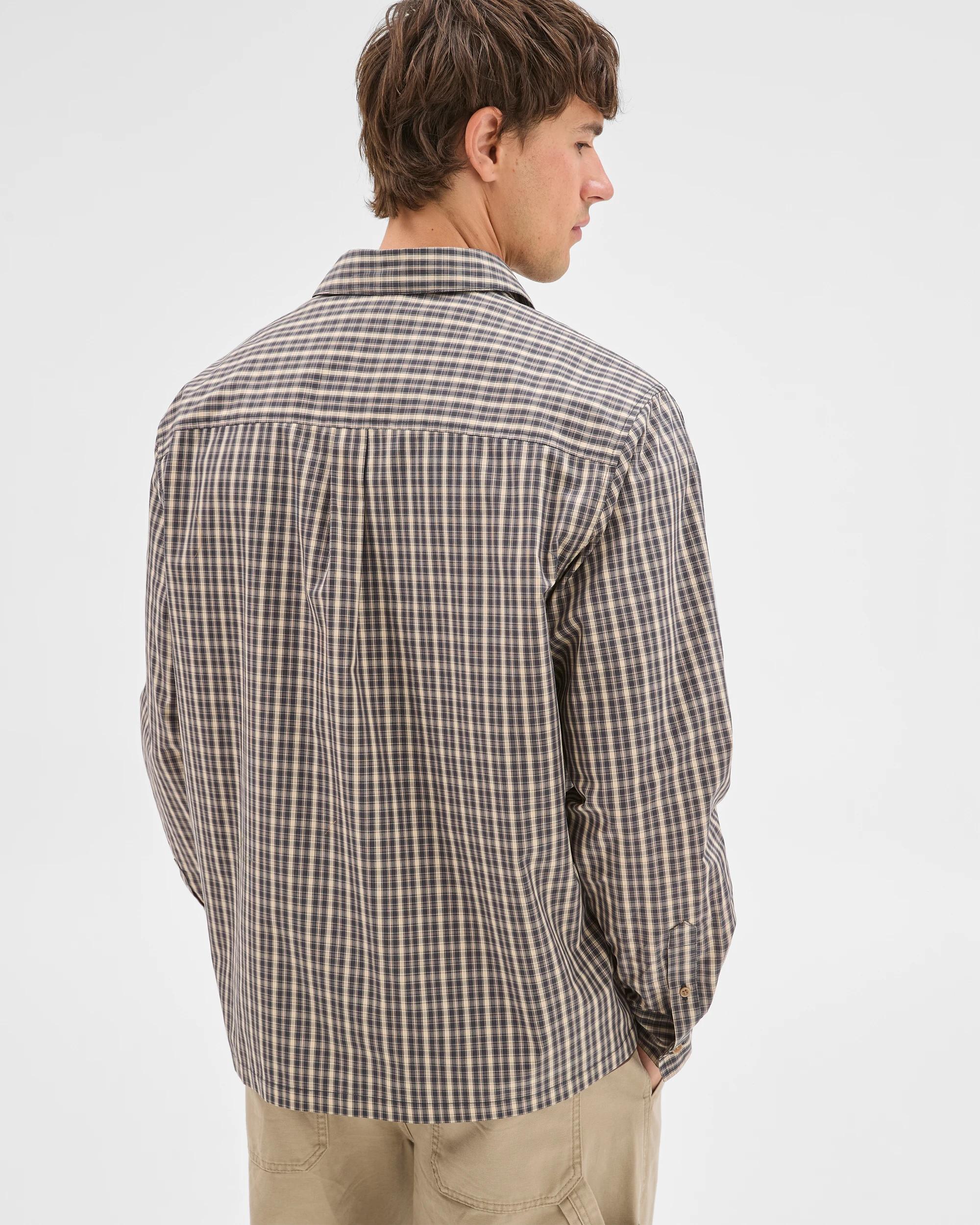 7 Commons Australian Cotton Business Shirt BLACK CHECK, 7 of 7