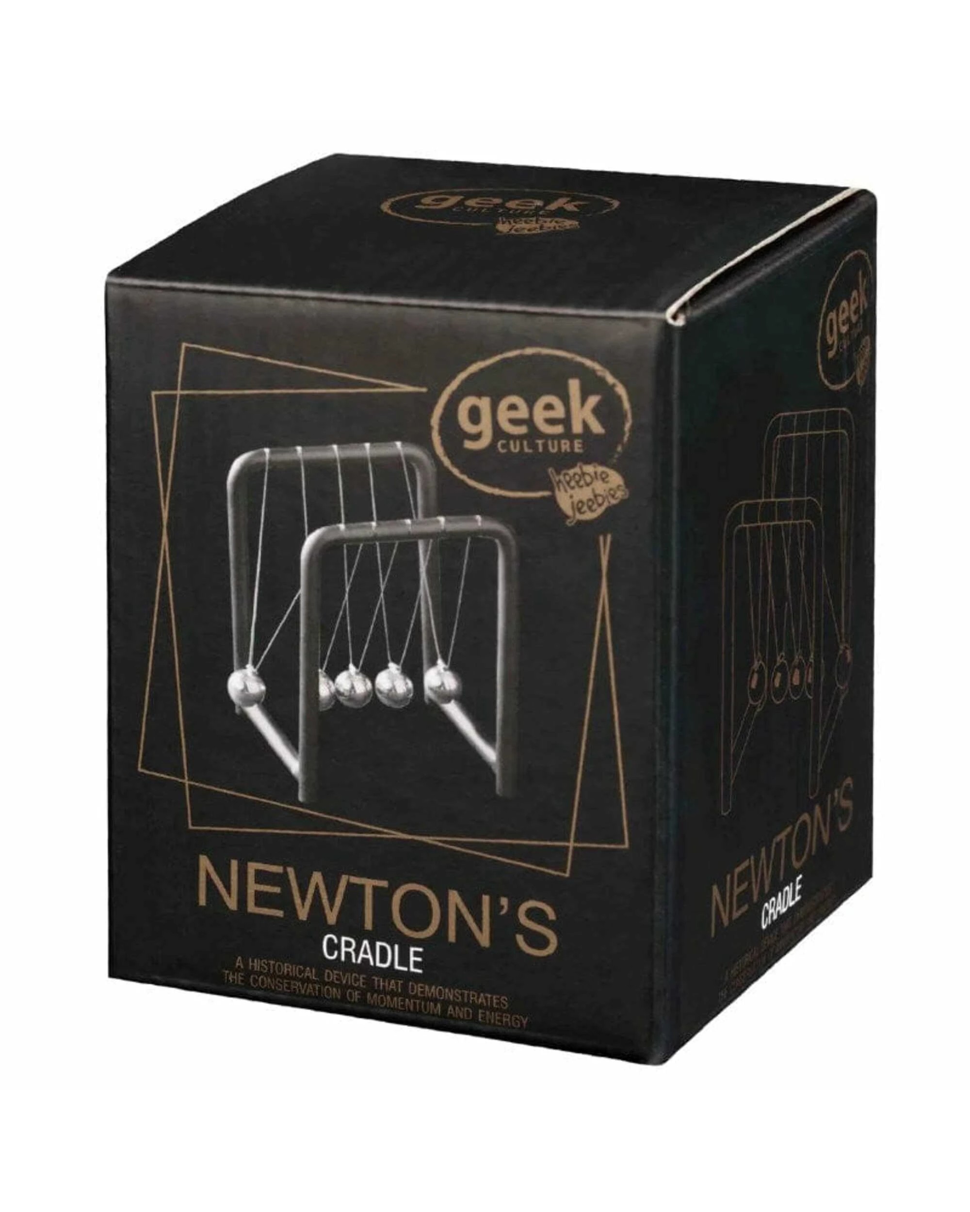 1 Heebie Jeebies - Balance Ball / Newtons Cradle - Mini 9cm, 1 of 1