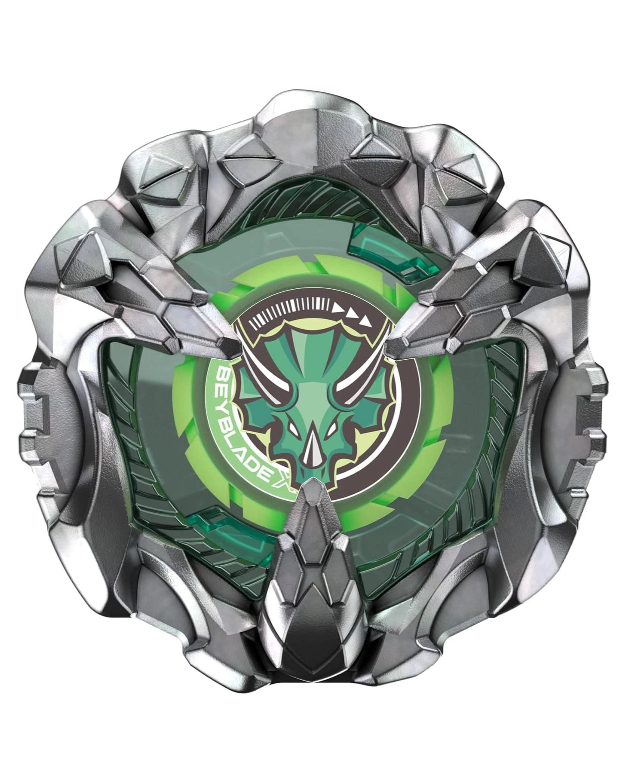 2 Beyblade X Ridge Triceratops 9-80GN BX Booster Pack, 2 of 6