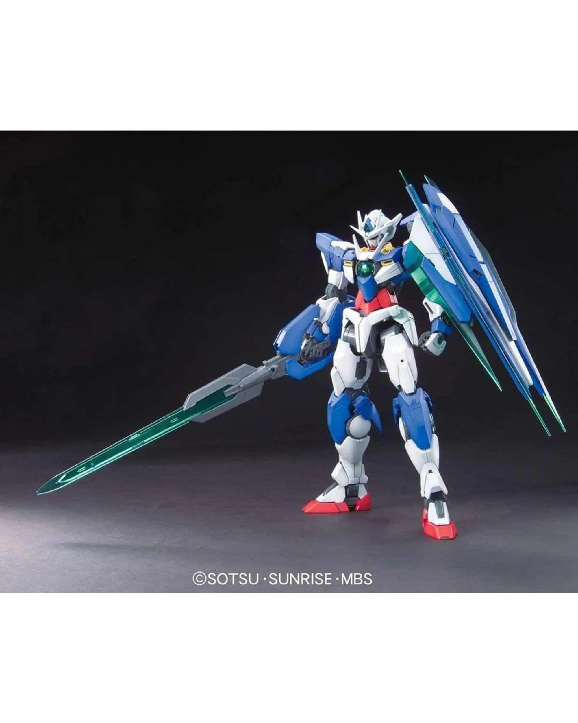 3 Bandai Gundam MG 00 QAN- T -  1/100 Model Kit, 3 of 5