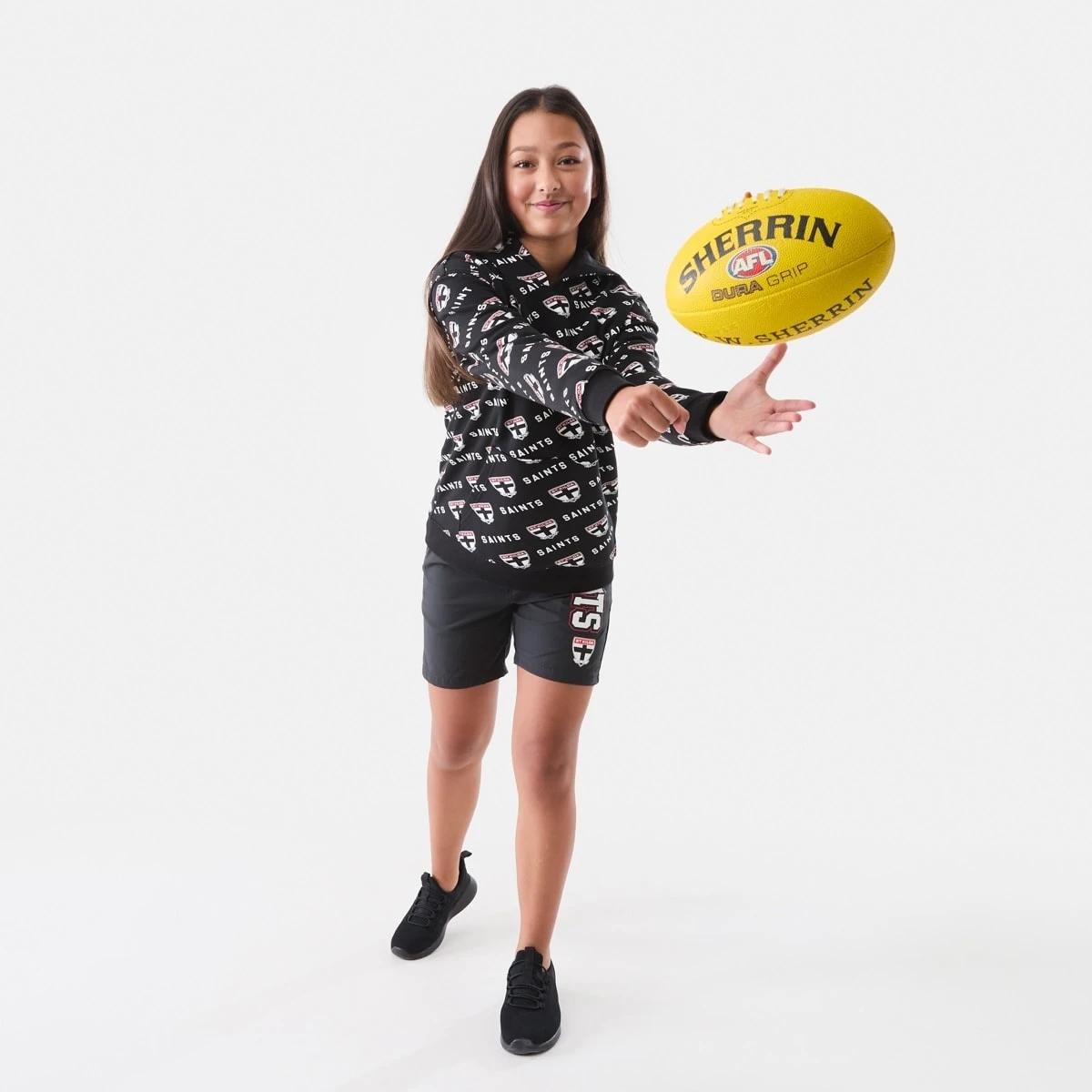 2 Official AFL Kids All Over Print Hoodie St Kilda, 2 of 10