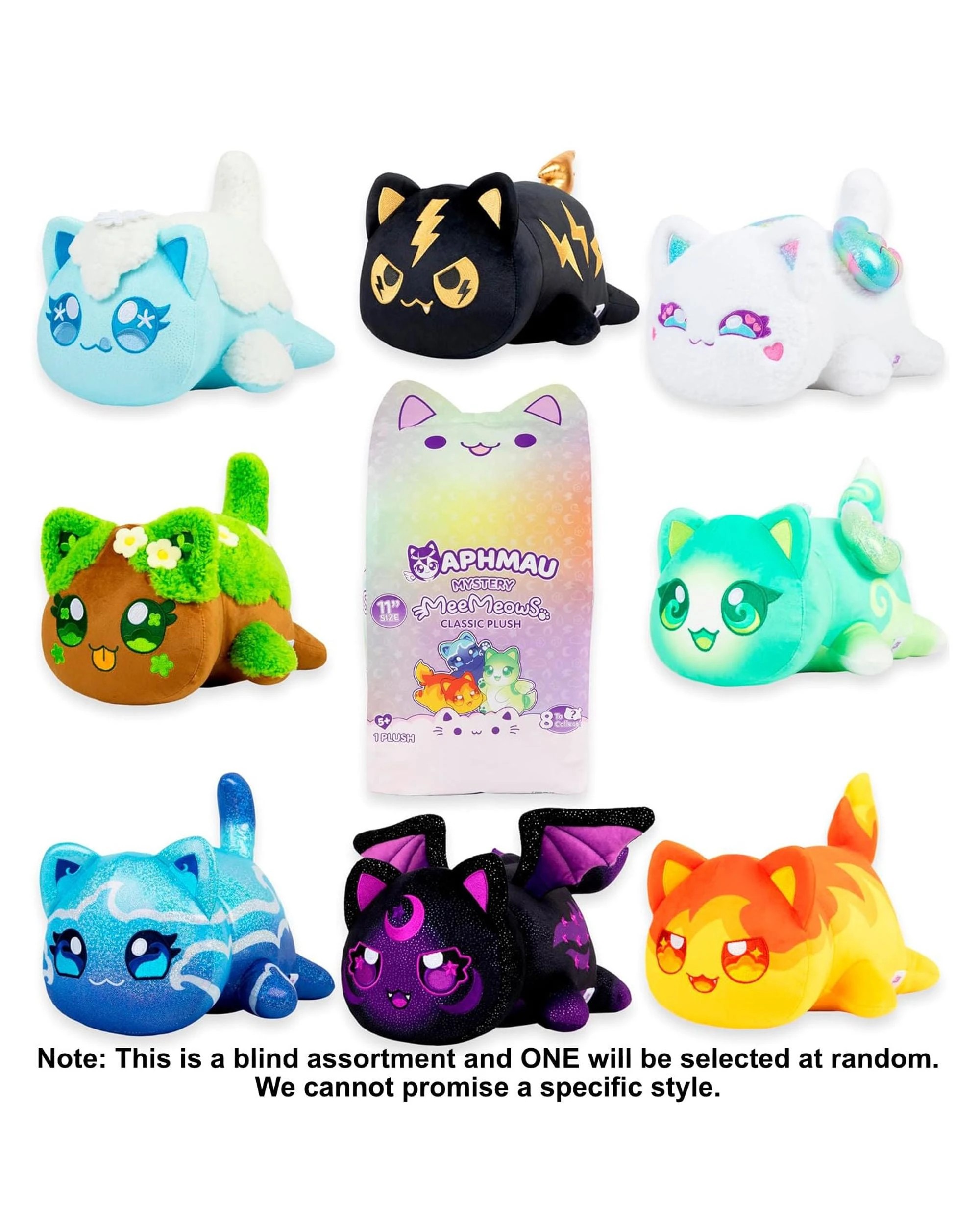 2 Aphmau MeeMeows Classic Elemental 11 inch Mystery Plush Blind Bag, 2 of 10