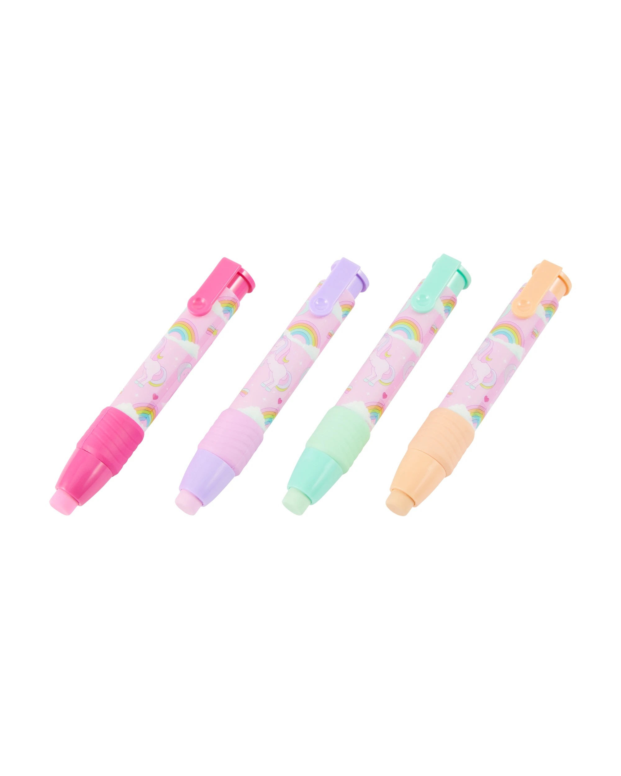 2 4 Piece Pastel Eraser Pen Favours, 2 of 5