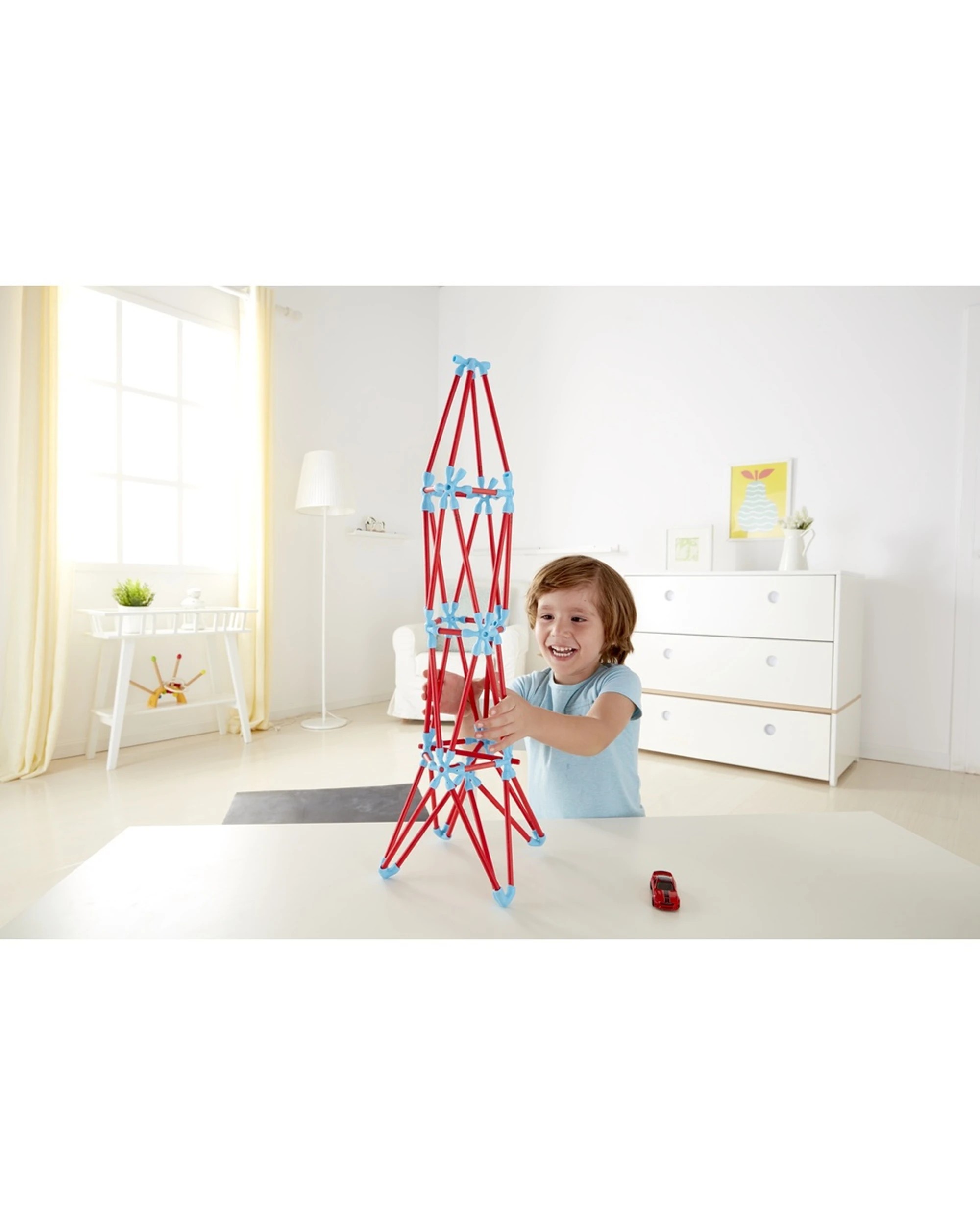 4 Hape Creativity Kit Flexistix Building Set Bamboo Sticks - Multi, 4 of 5