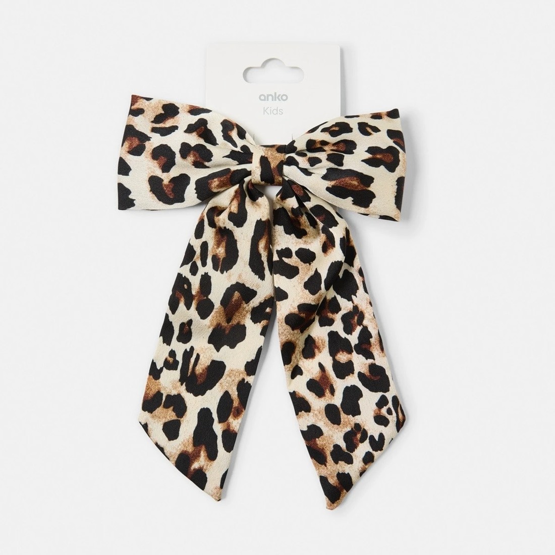 5 Leopard Large Bow Hair Clip, 5 of 5