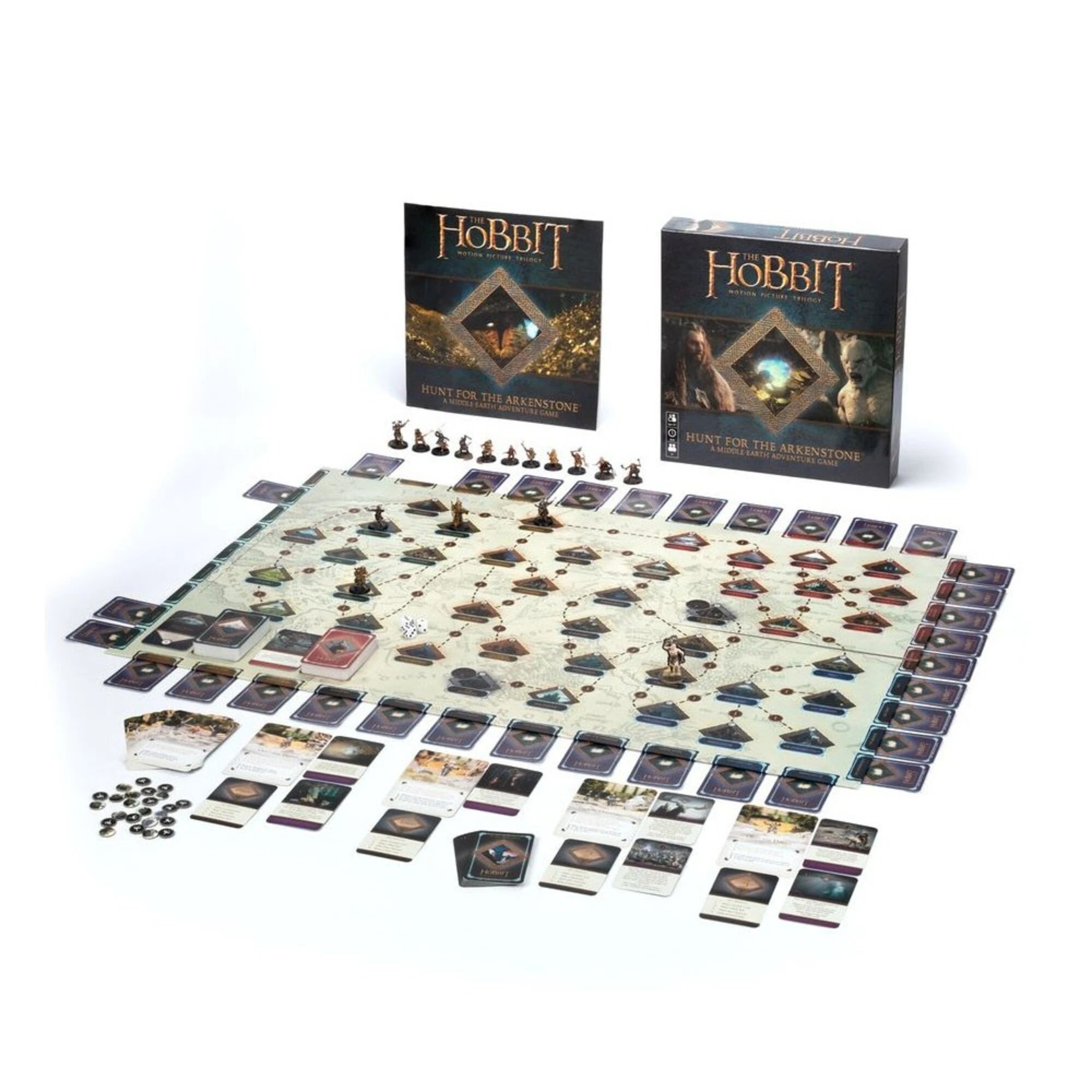 2 The Hobbit: Hunt for the Arkenstone Board Game, 2 of 5
