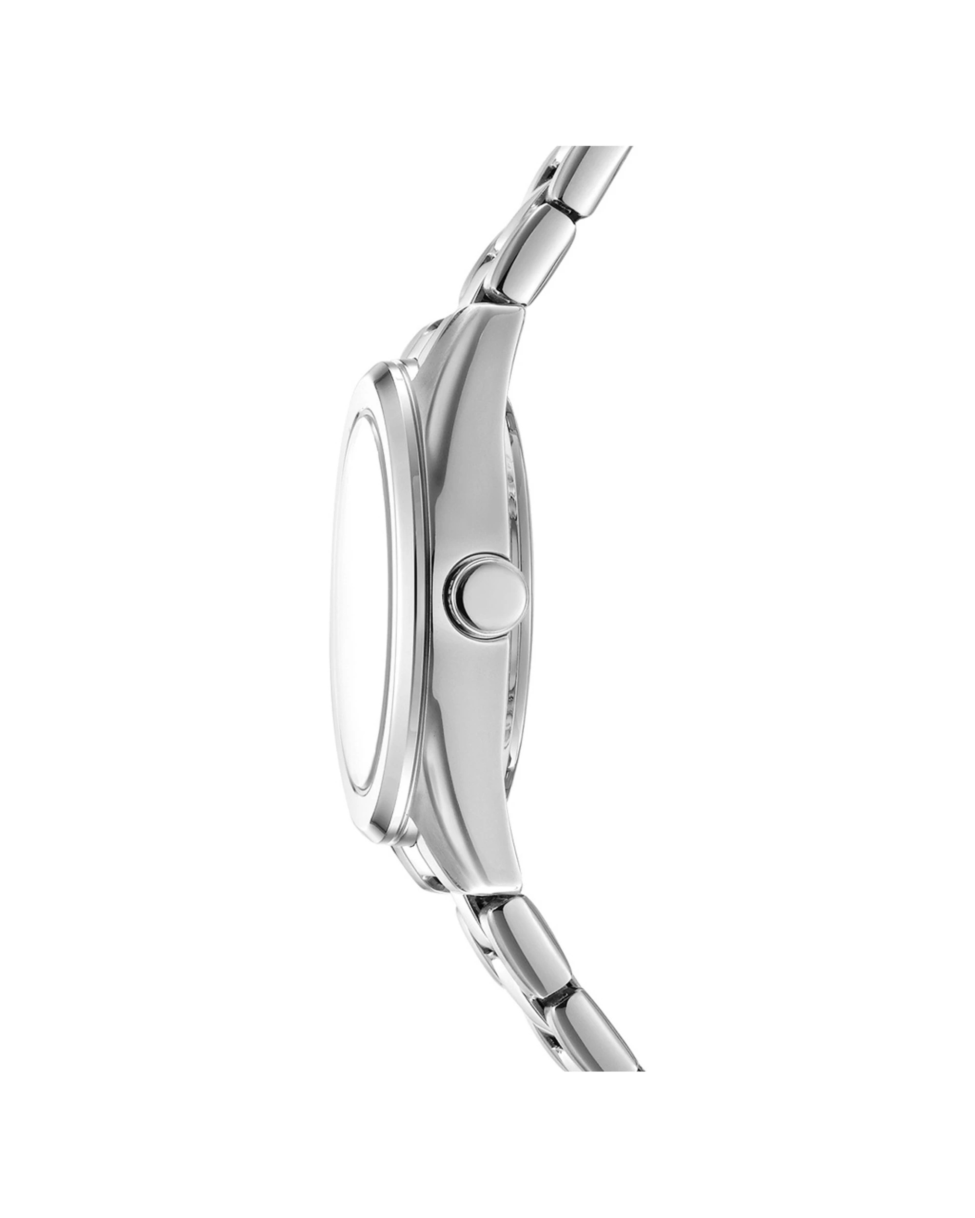 3 DKNY Women's Watch Logo Silver  28mm With Bracelet 19cm+1cm Stainless Steel, 3 of 4