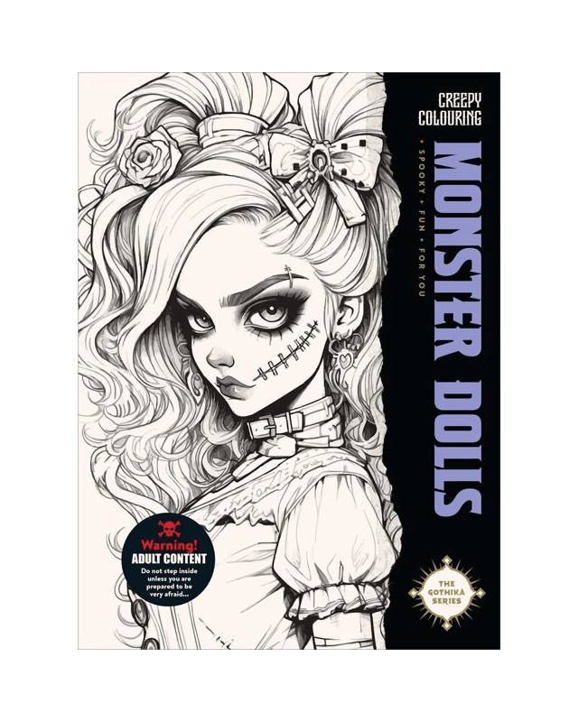 Creepy Colouring Monster Dolls - 