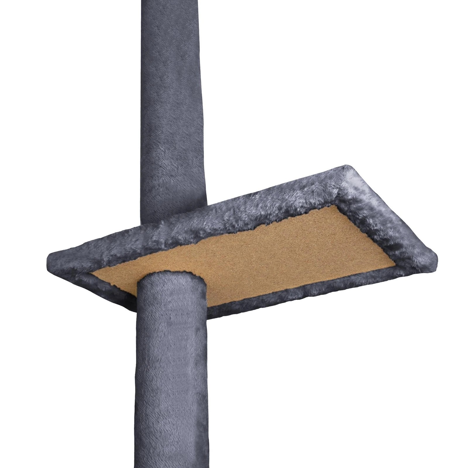 5 Beastie Cat Tree Scratching Post Scratcher Tower Condo House 230-286cm - Grey, 5 of 6