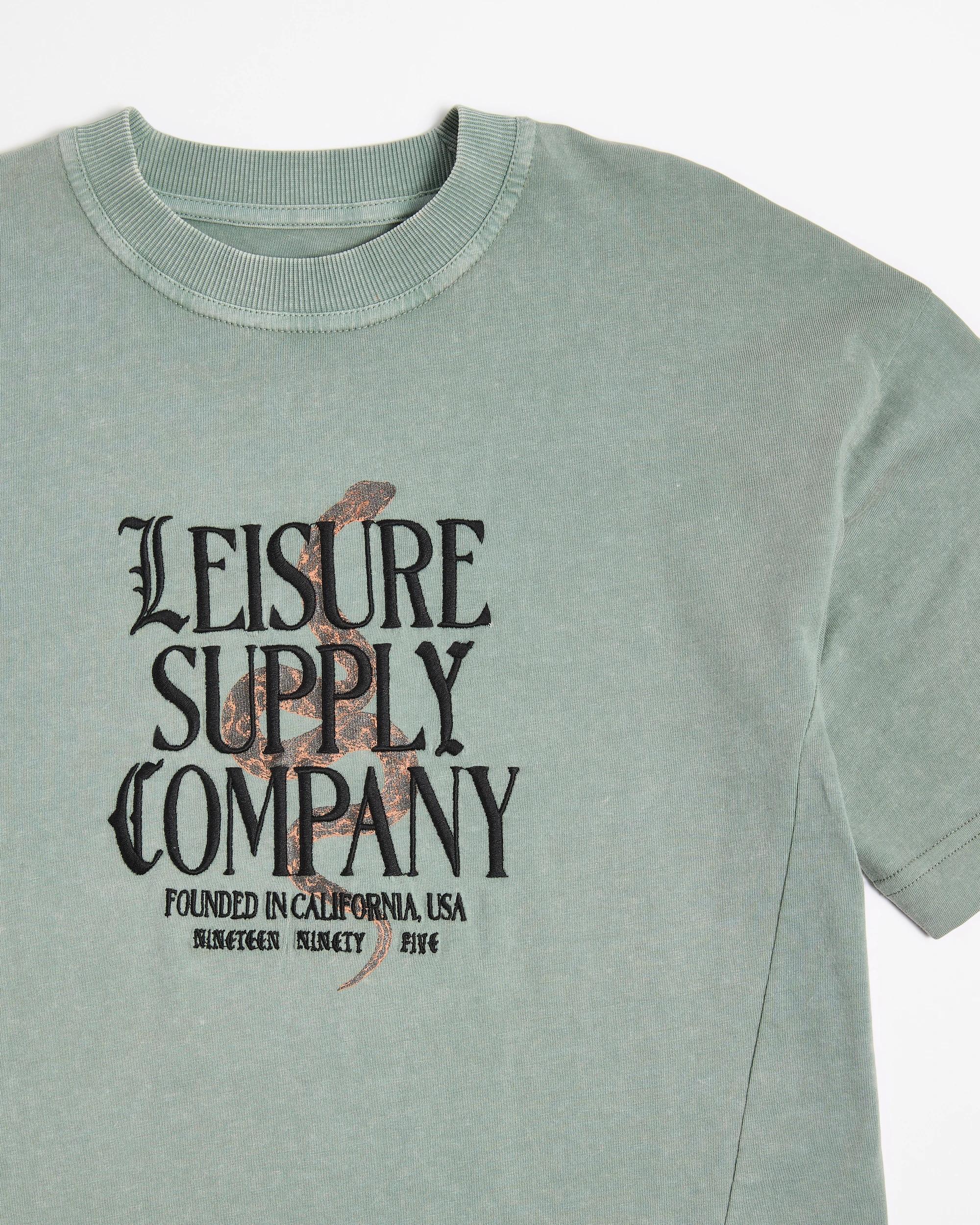 5 Target Australian Cotton Oversized Washed T-shirt GREEN, 5 of 5