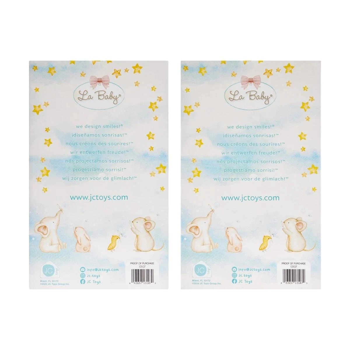 10 JC Toys La Baby - Pink, 10 of 10