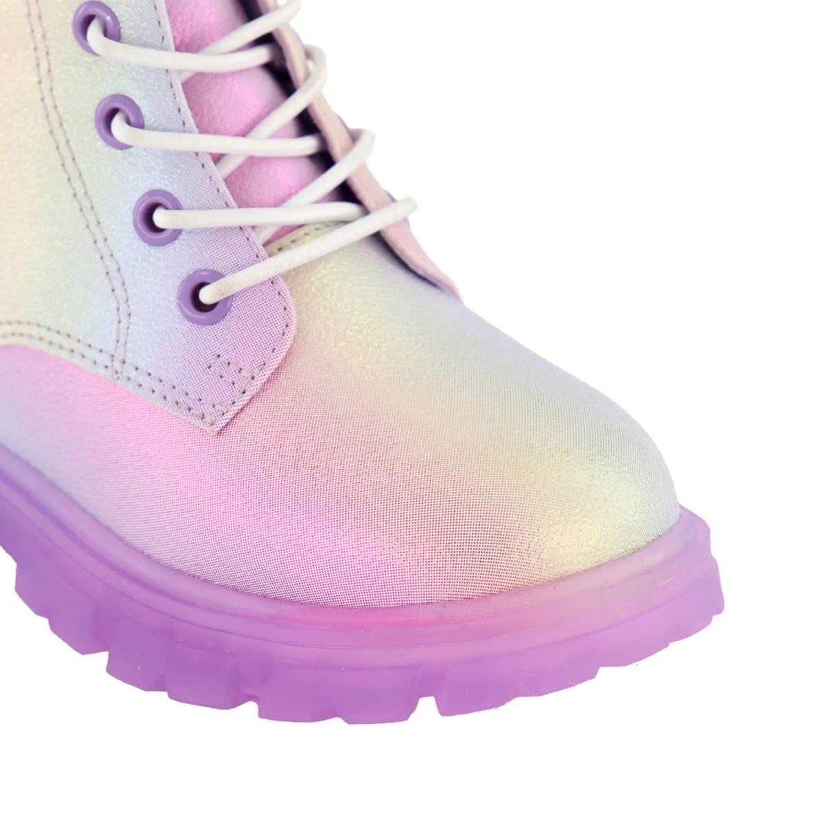 5 Junior Light Up Boots Ombre, 5 of 6