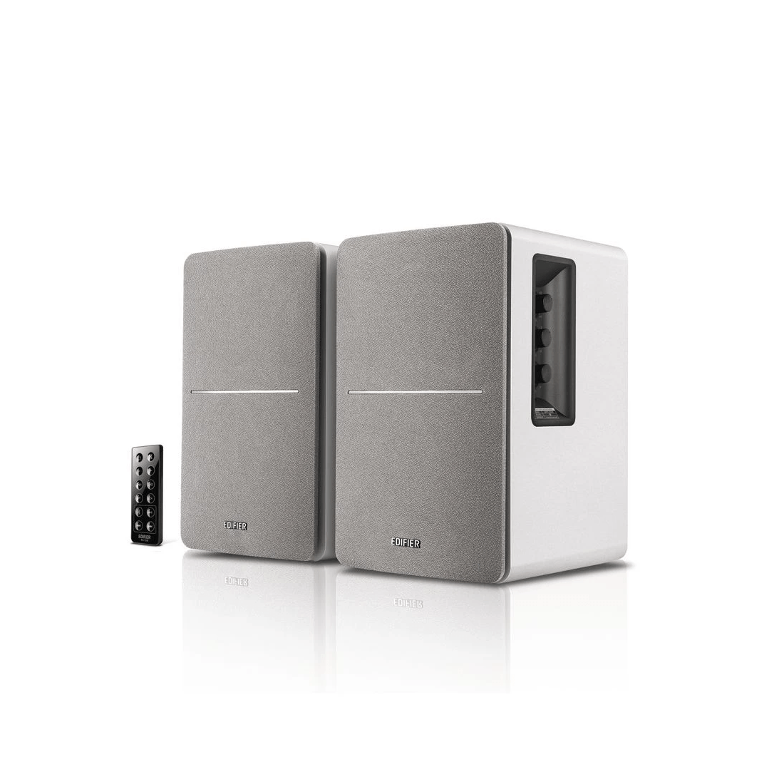 3 EDIFIER R1280DB Bluetooth Bookshelf Speaker Silver/White, 3 of 10