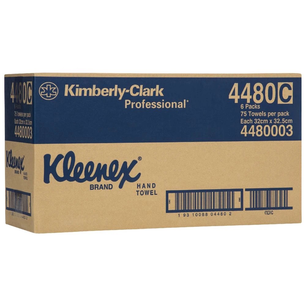 3 Kleenex Executive Hand Towels White 4480 6 Packs  450 Towels, 3 of 6