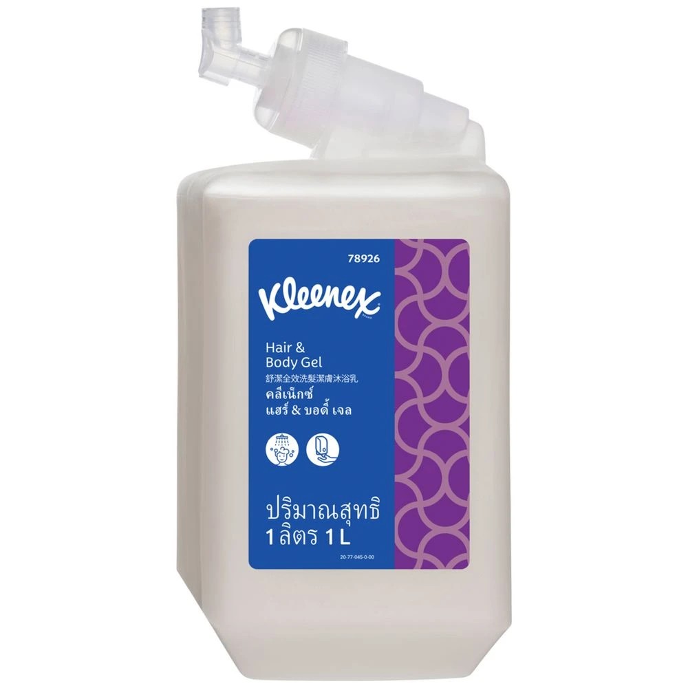 1 Kleenex Hair & Body Gel 1000mL Cartridge, 1 of 3