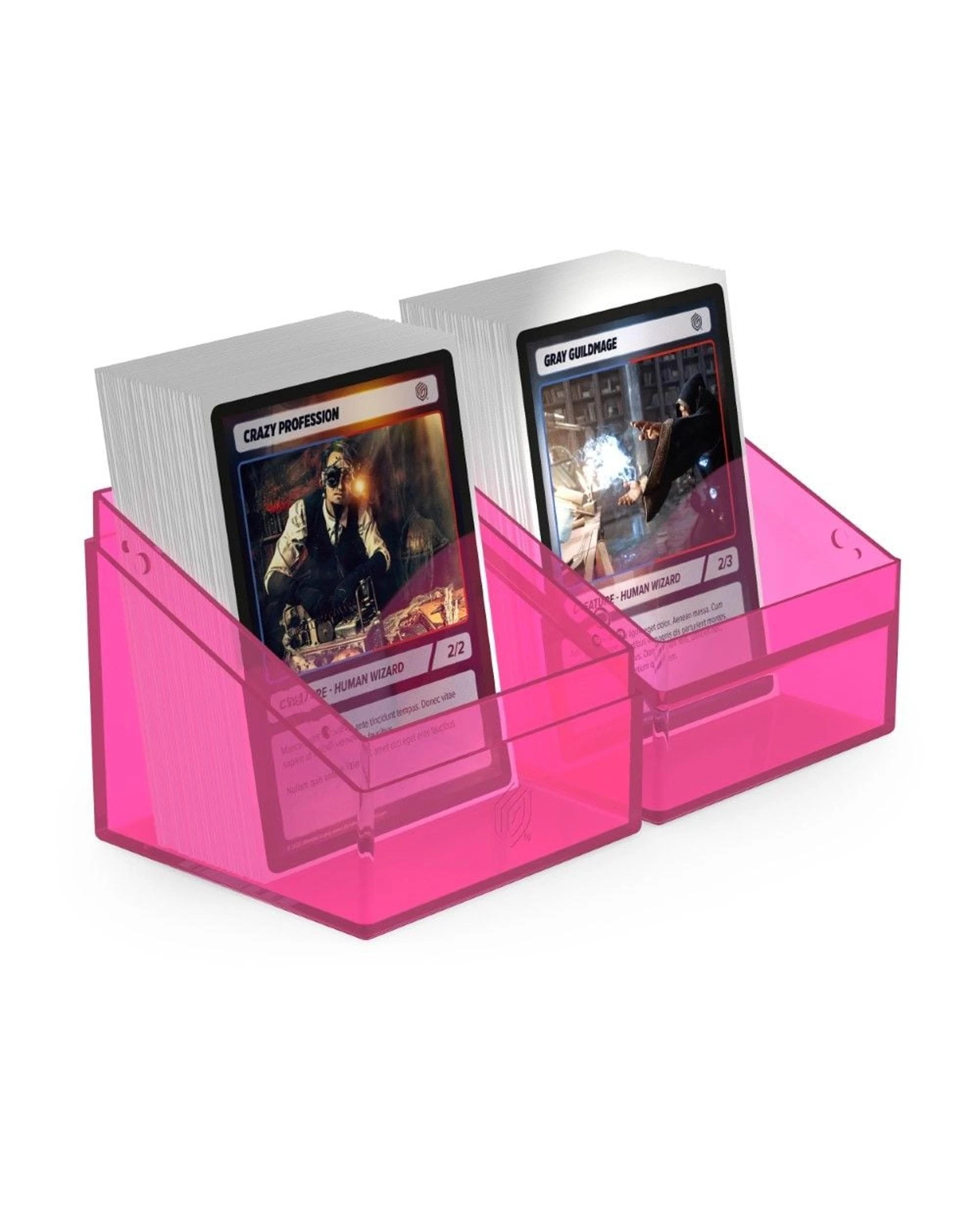 3 Ultimate Guard Boulder 100+ Clear Deck Case - Rhodonite - Pink, 3 of 3