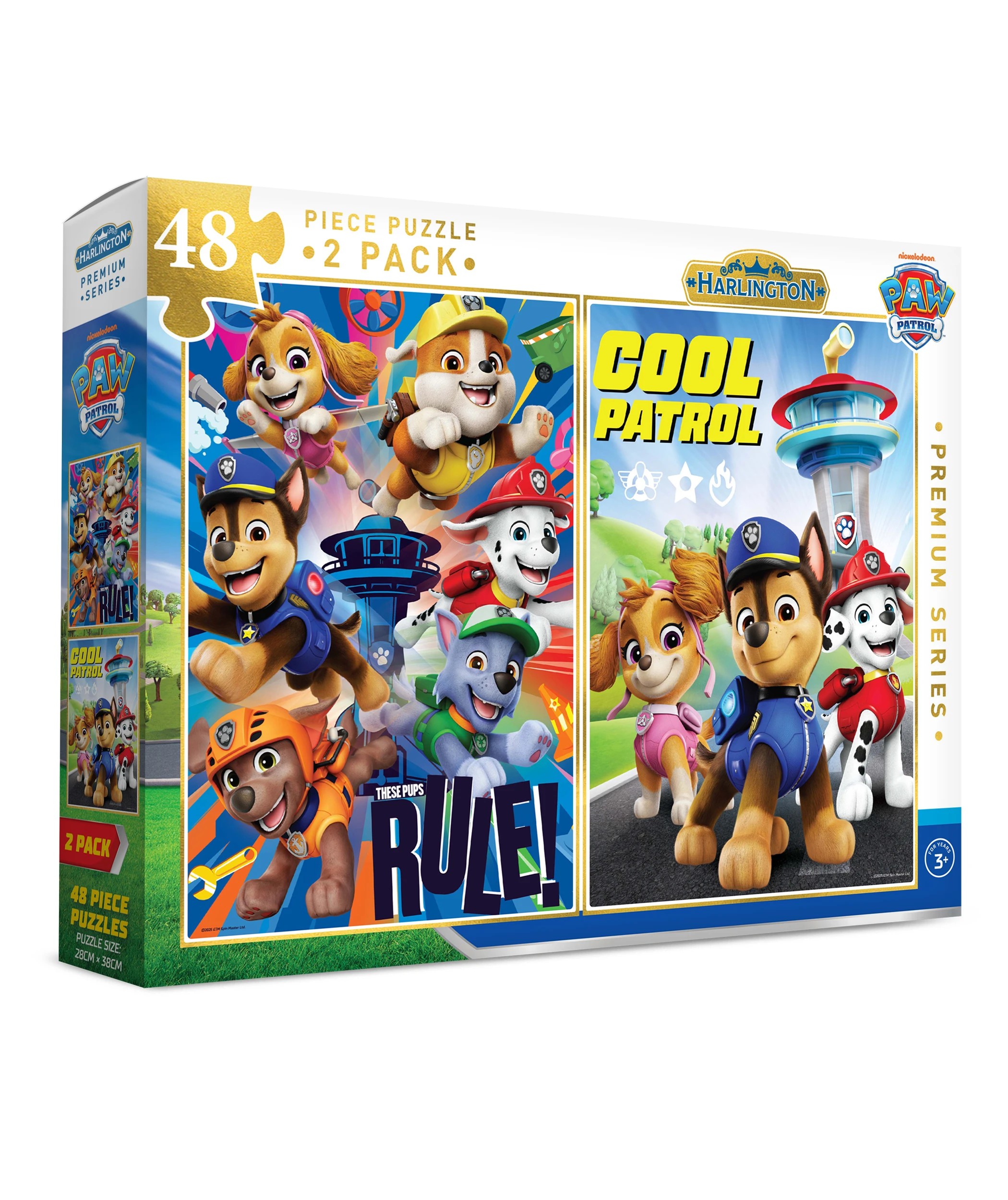 2 Licensed 2 Pack Harlington Kids 48 Pieces Puzzle - Assorted - Multi, 2 of 7