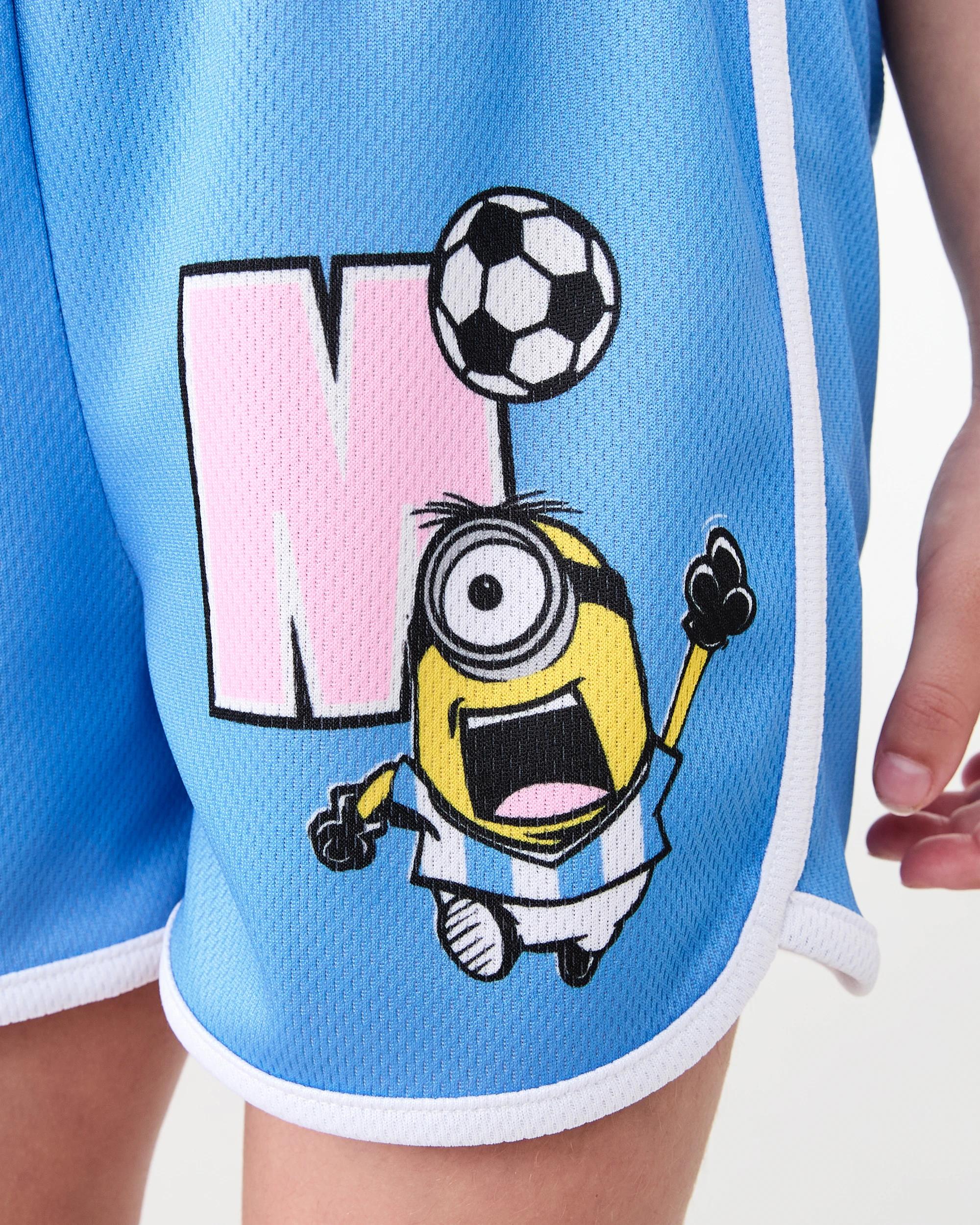 8 Minions License Crew T-shirt and Shorts Set Minions, 8 of 10