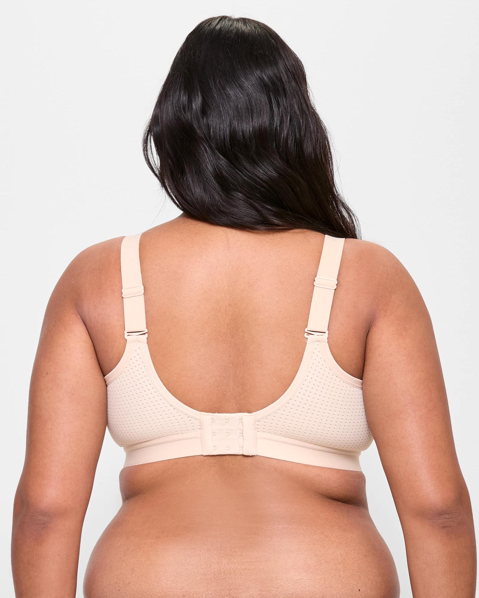 2 Target Plus Size High Impact Underwire Sports Bra NATURAL, 2 of 3