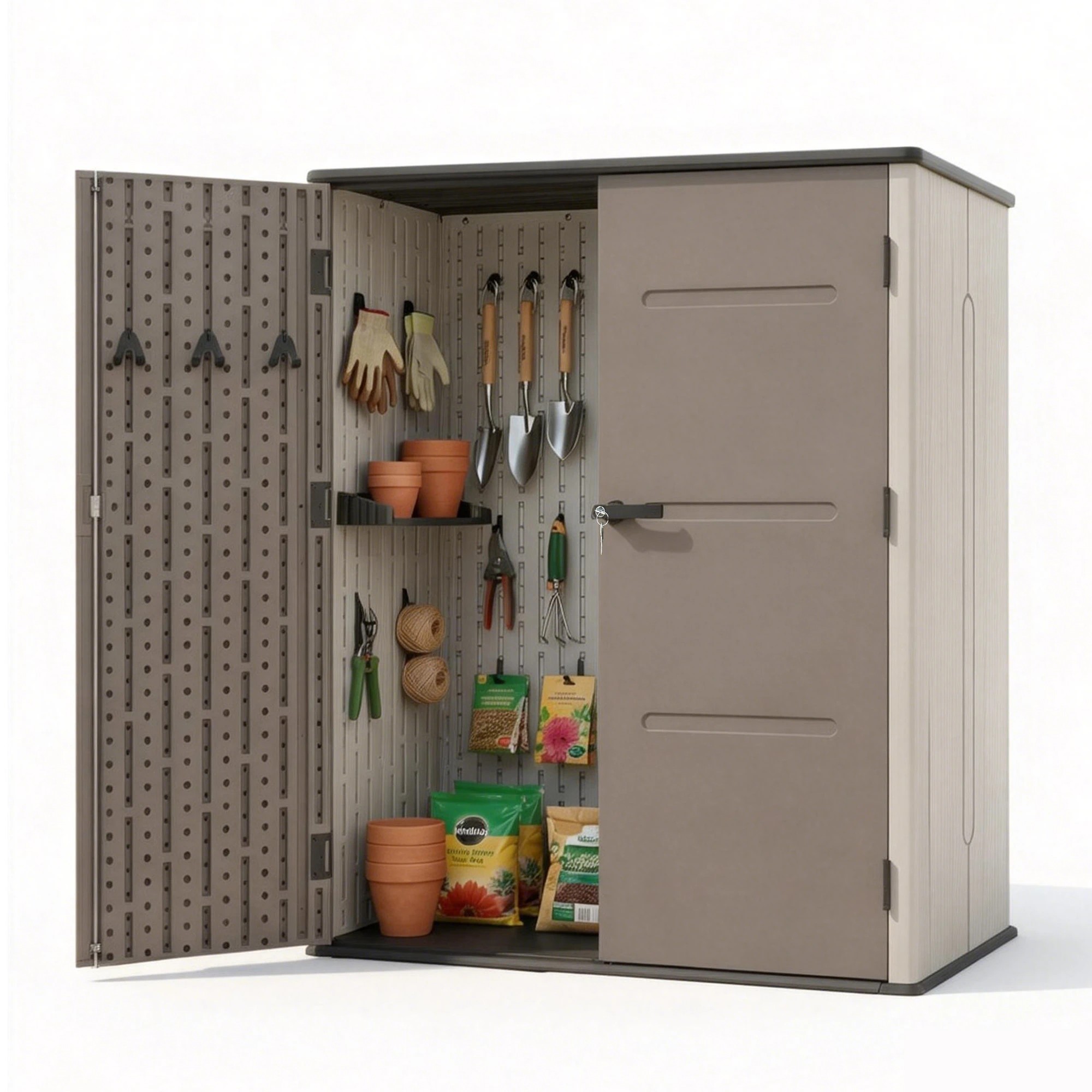 1 Giantz Garden Shed Outdoor Storage Shed Tool Workshop with Lockable Doors - Multi, 1 of 8
