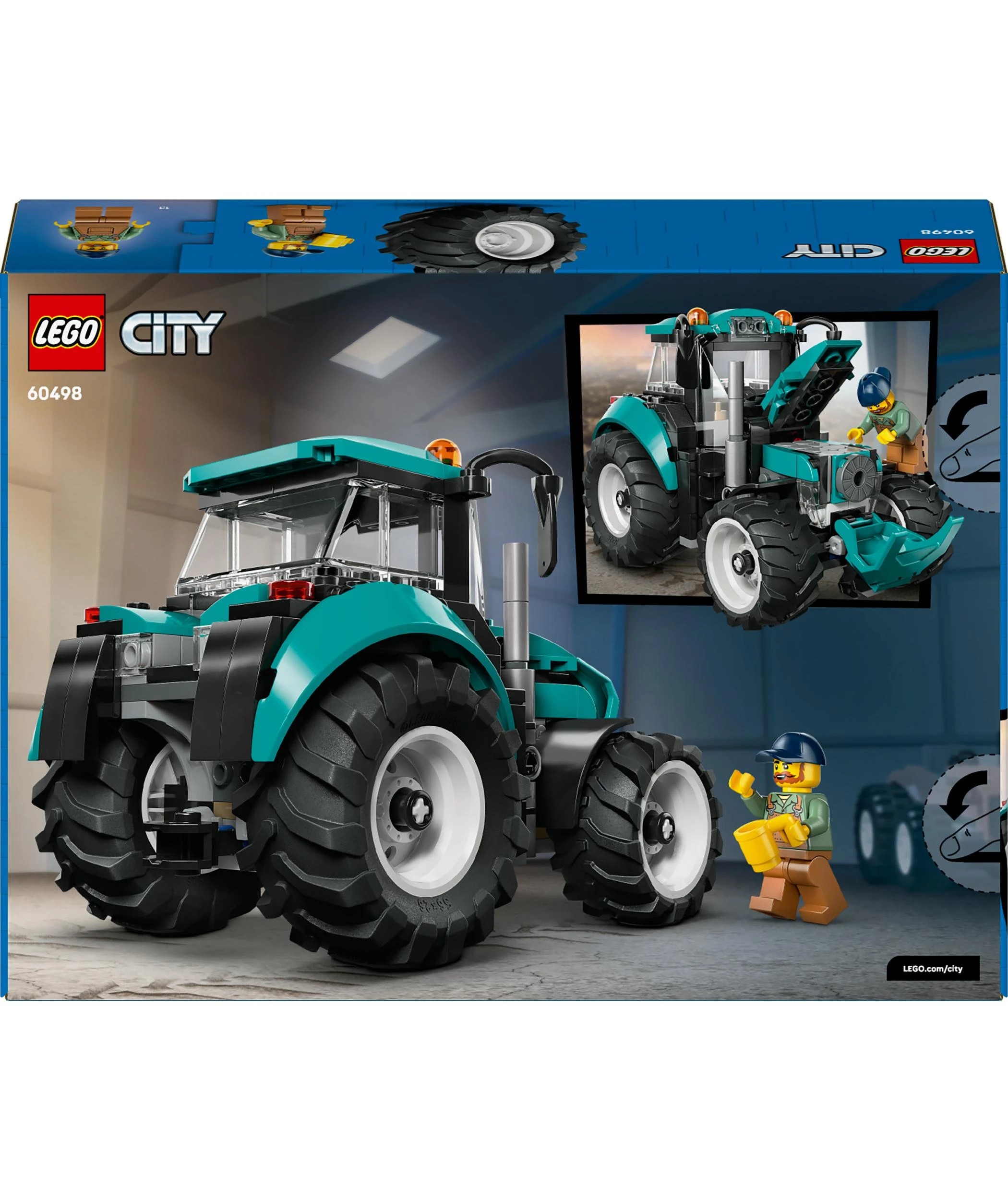 10 LEGO City Tractor 60498, 10 of 10