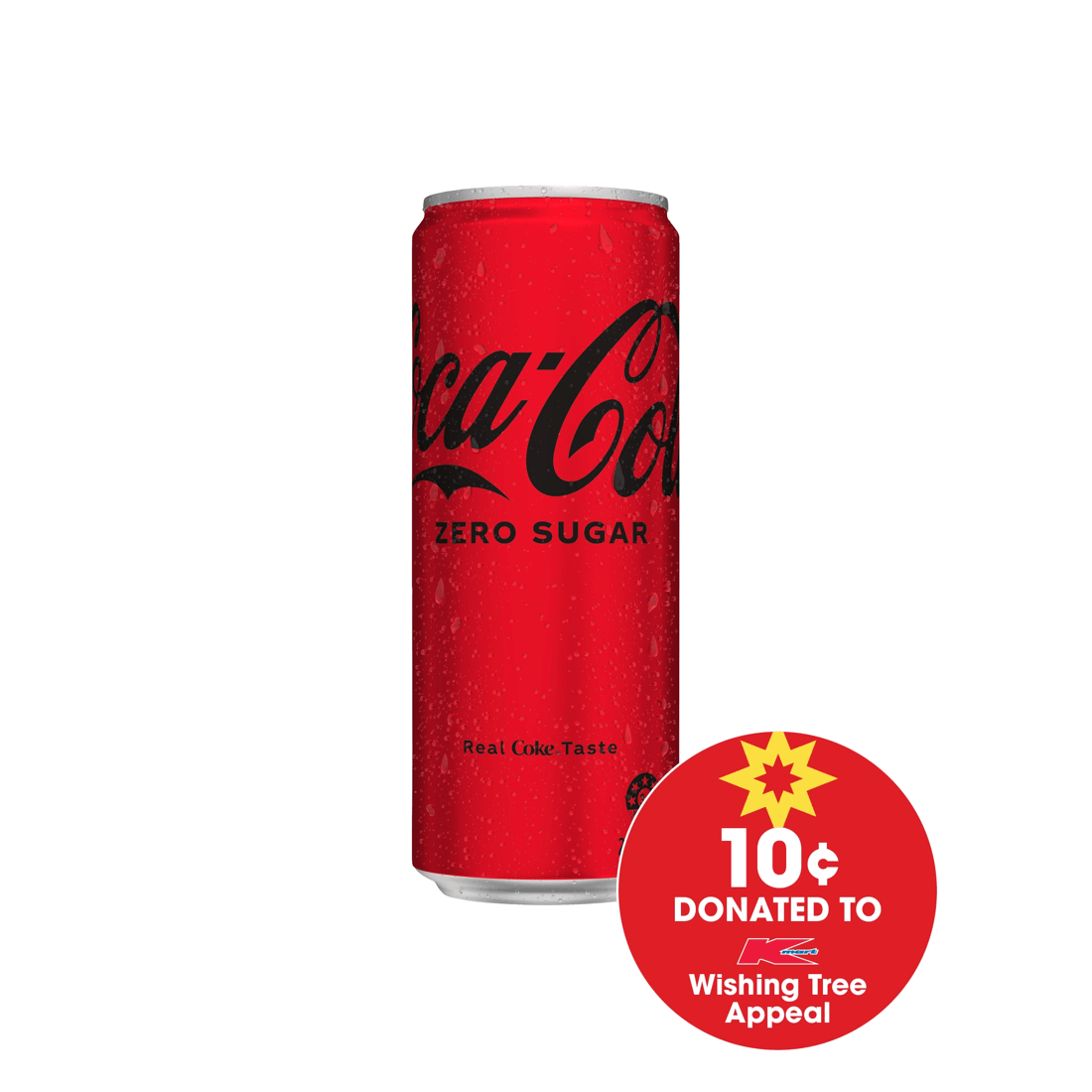 1 Coca-Cola No Sugar Soft Drink Can 250ml, 1 of 3