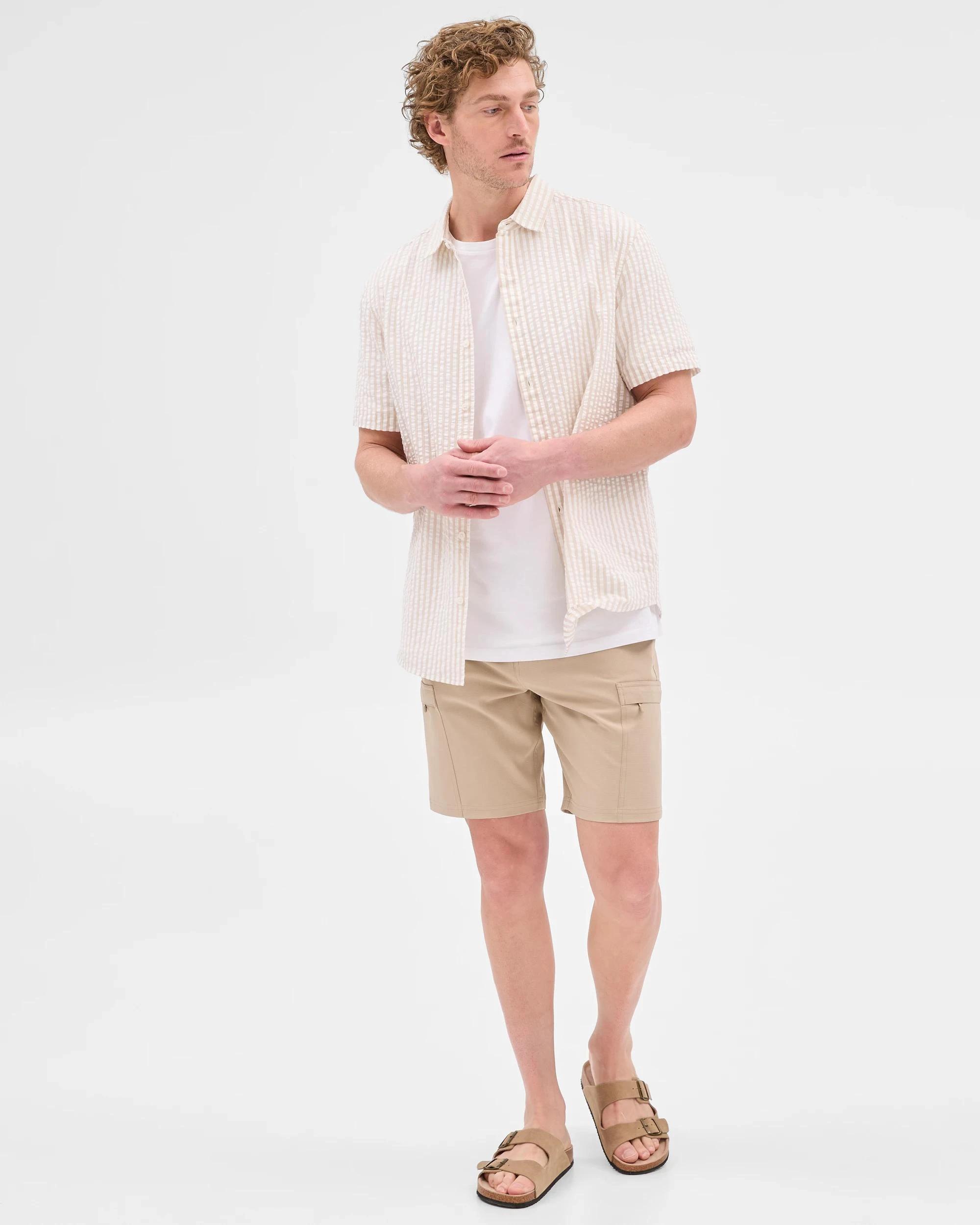 7 Target Hybrid Cargo Shorts STONE, 7 of 10