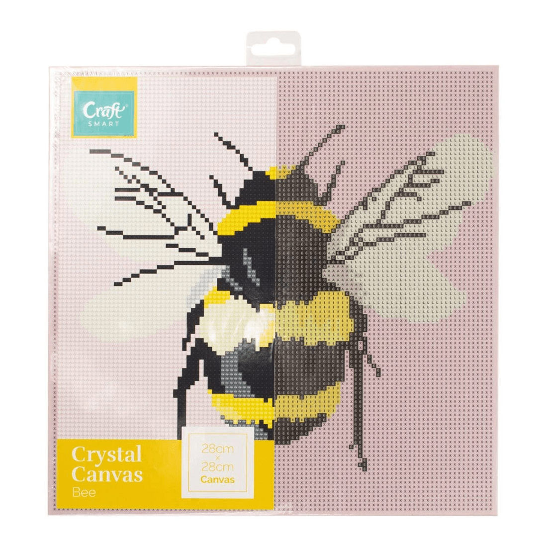 1 Craftsmart Crystal Canvas 28x28 Bee, 1 of 2