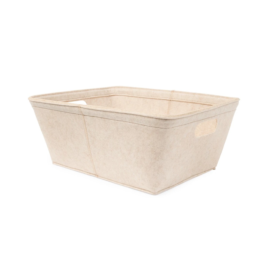1 Felt Tub - Small, Beige, 1 of 10