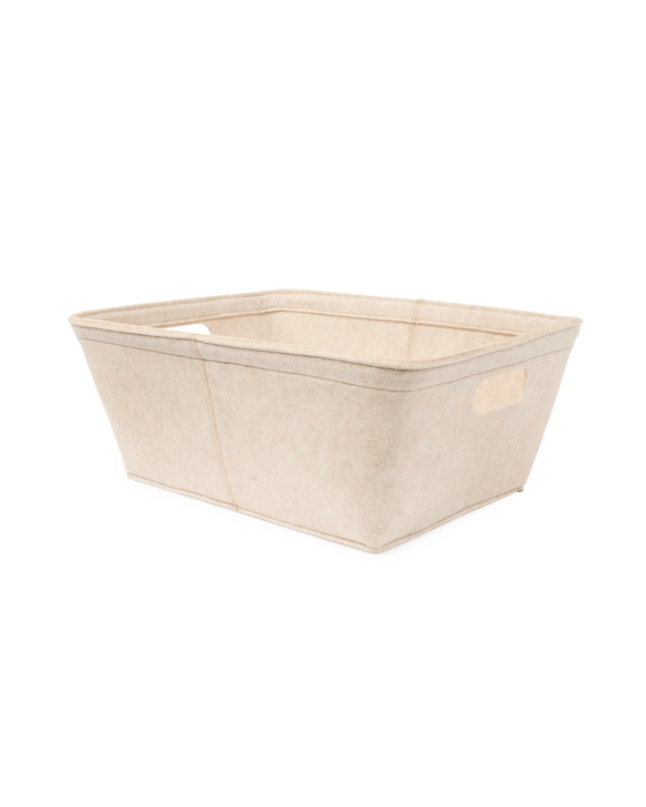 Felt Tub - Small, Beige