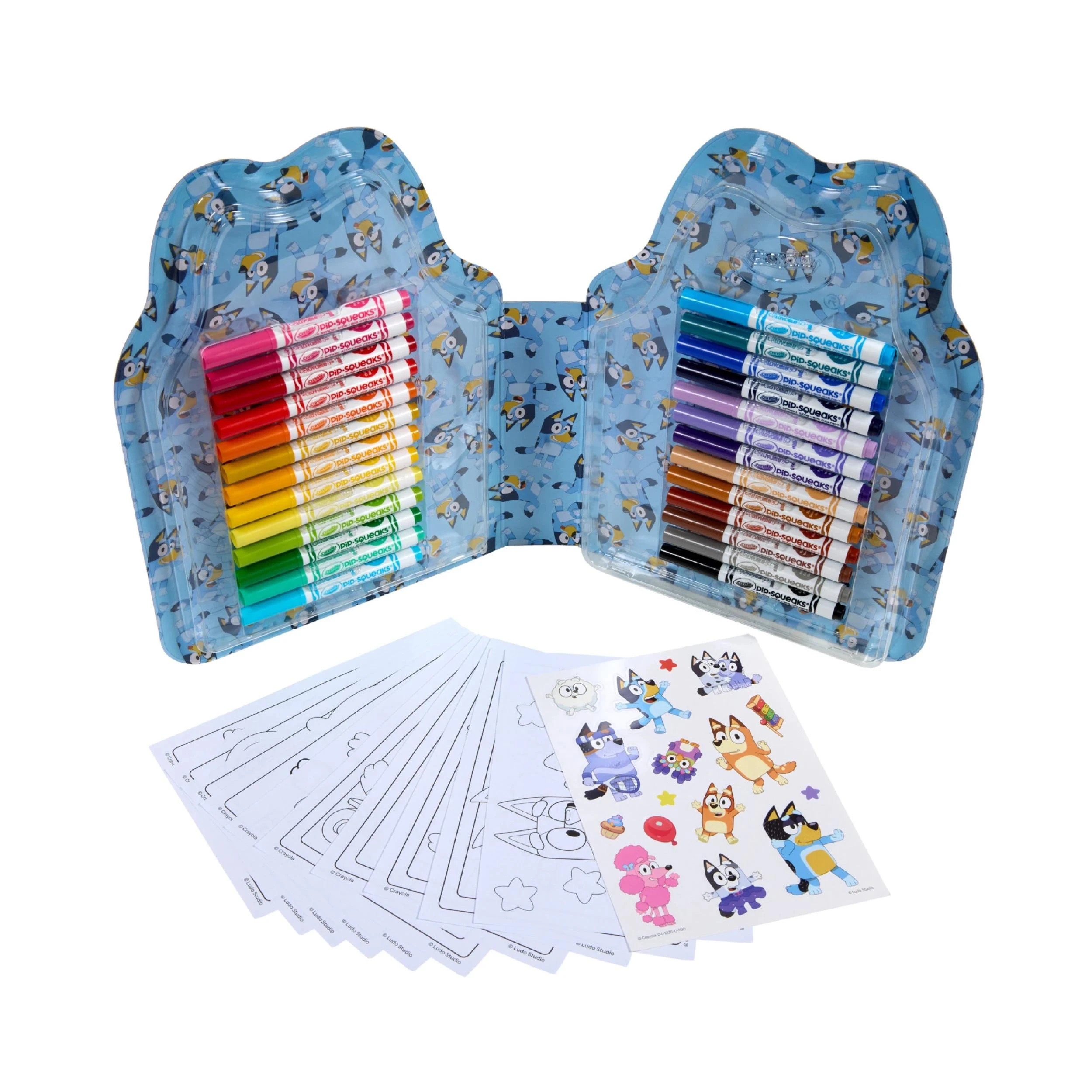 3 Crayola Colour and Sticker Kit - Bluey - Multi, 3 of 3