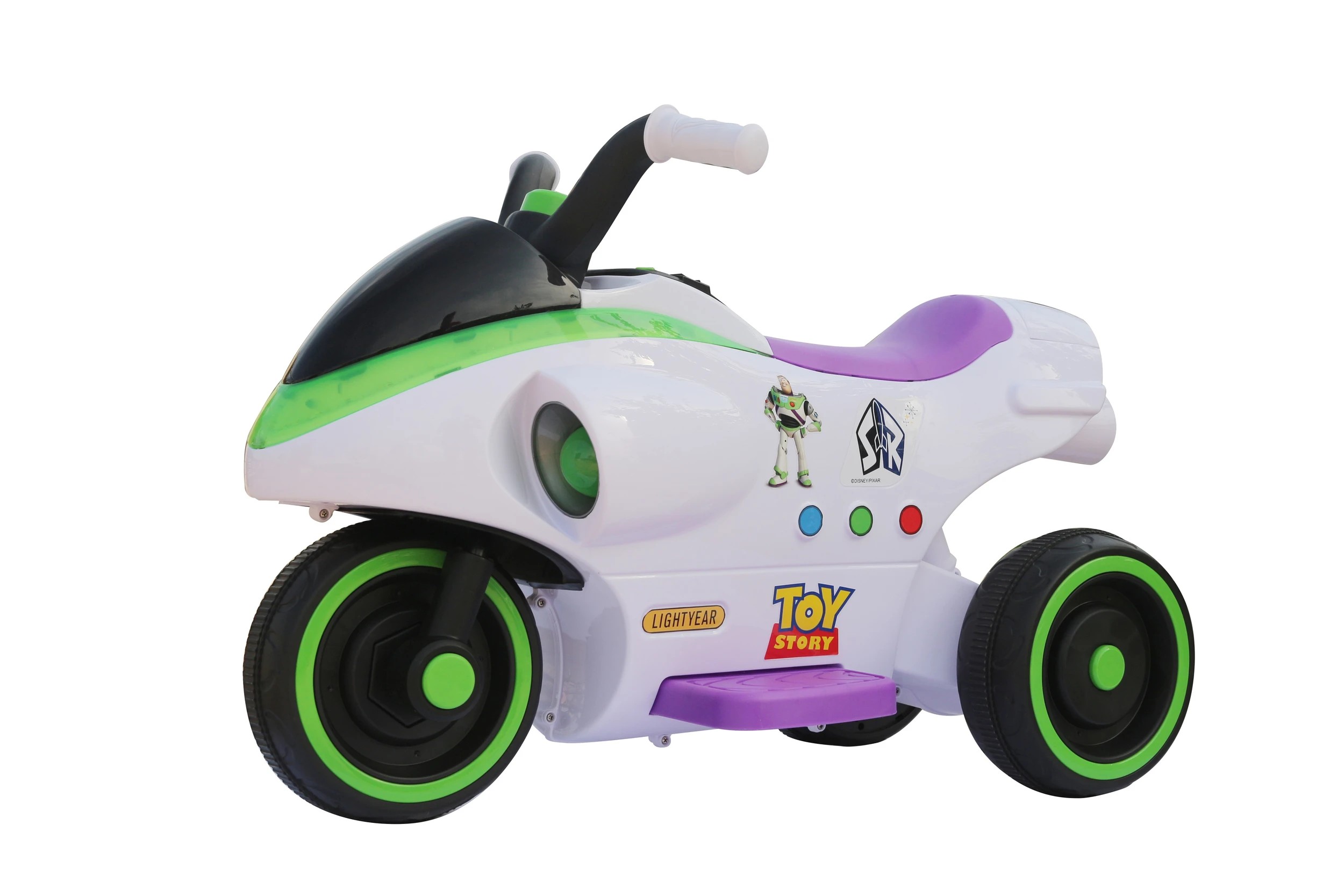 1 Disney Toy Story Buzz 6V Bike - Multi, 1 of 4