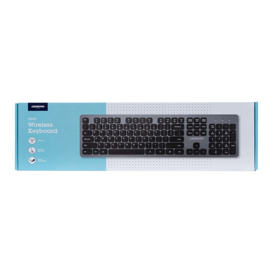 5 J.Burrows KB100 Wireless Keyboard, 5 of 5
