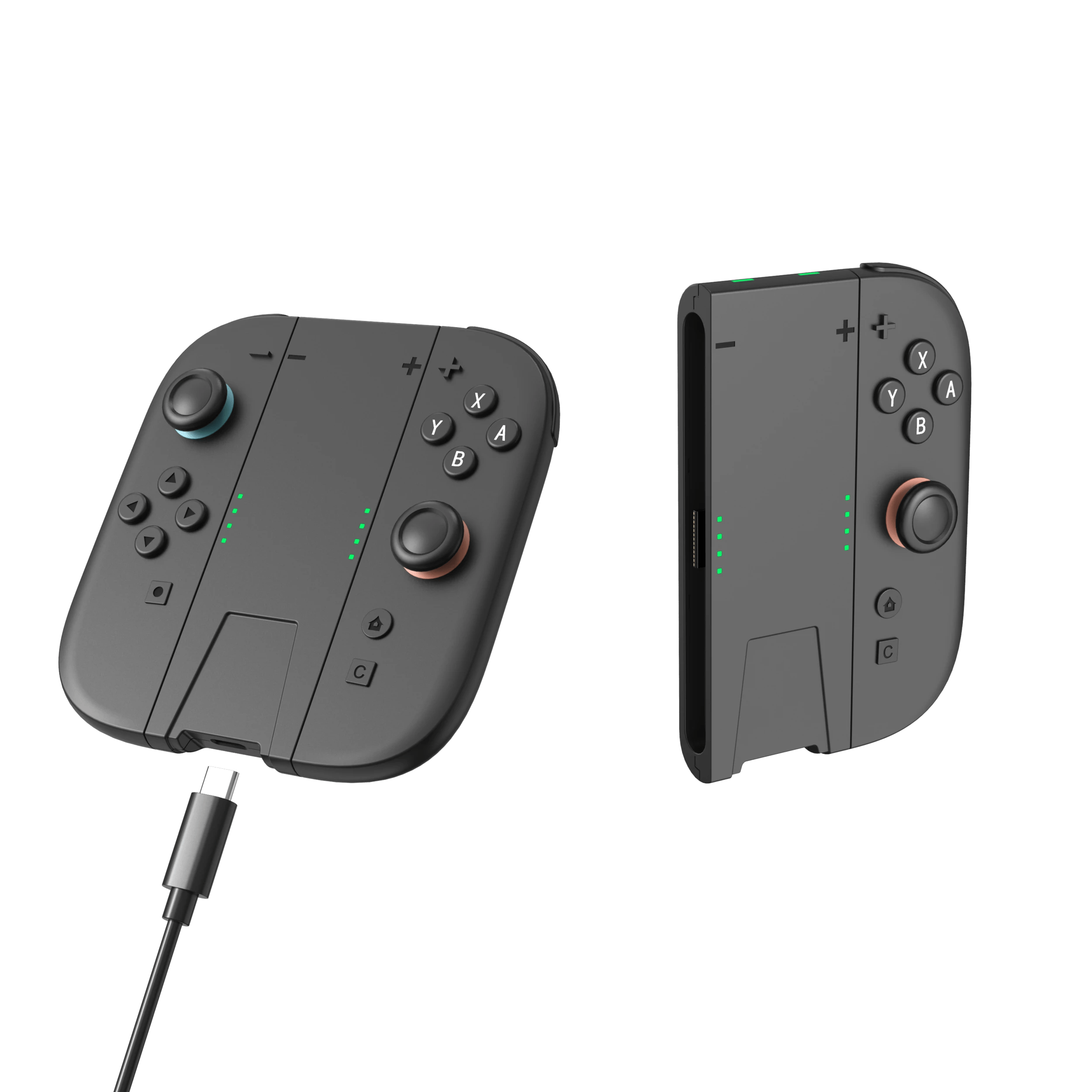 2 Powerwave Compact Dual Charging Stand - Nintendo Switch 2 - Black, 2 of 9