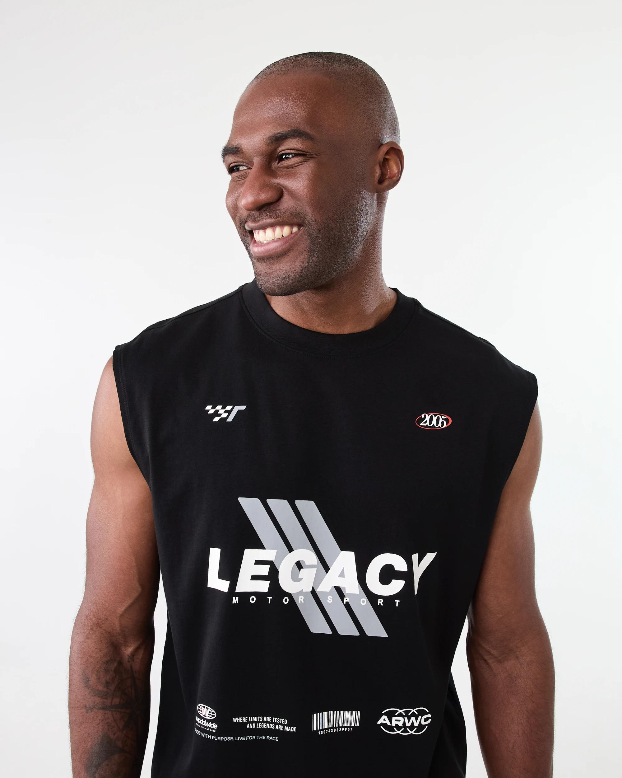 4 Oversized Print Muscle Blk Legacy, 4 of 5