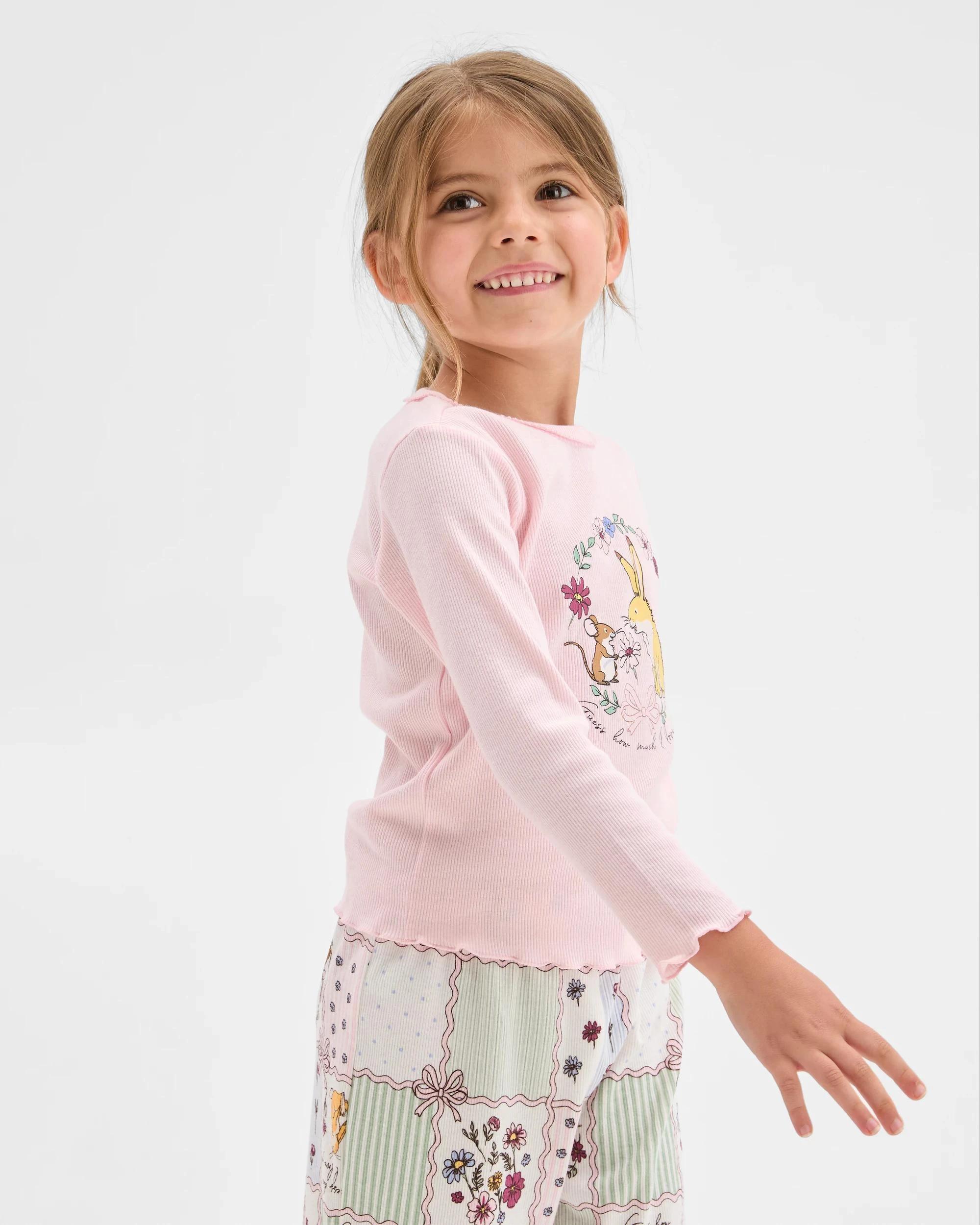 4 Sibling Matching Australian Cotton Younger Girls Pyjama Set - Guess How Much I Love You Too GUESS HOW MUCH I LOVE YOU, 4 of 7