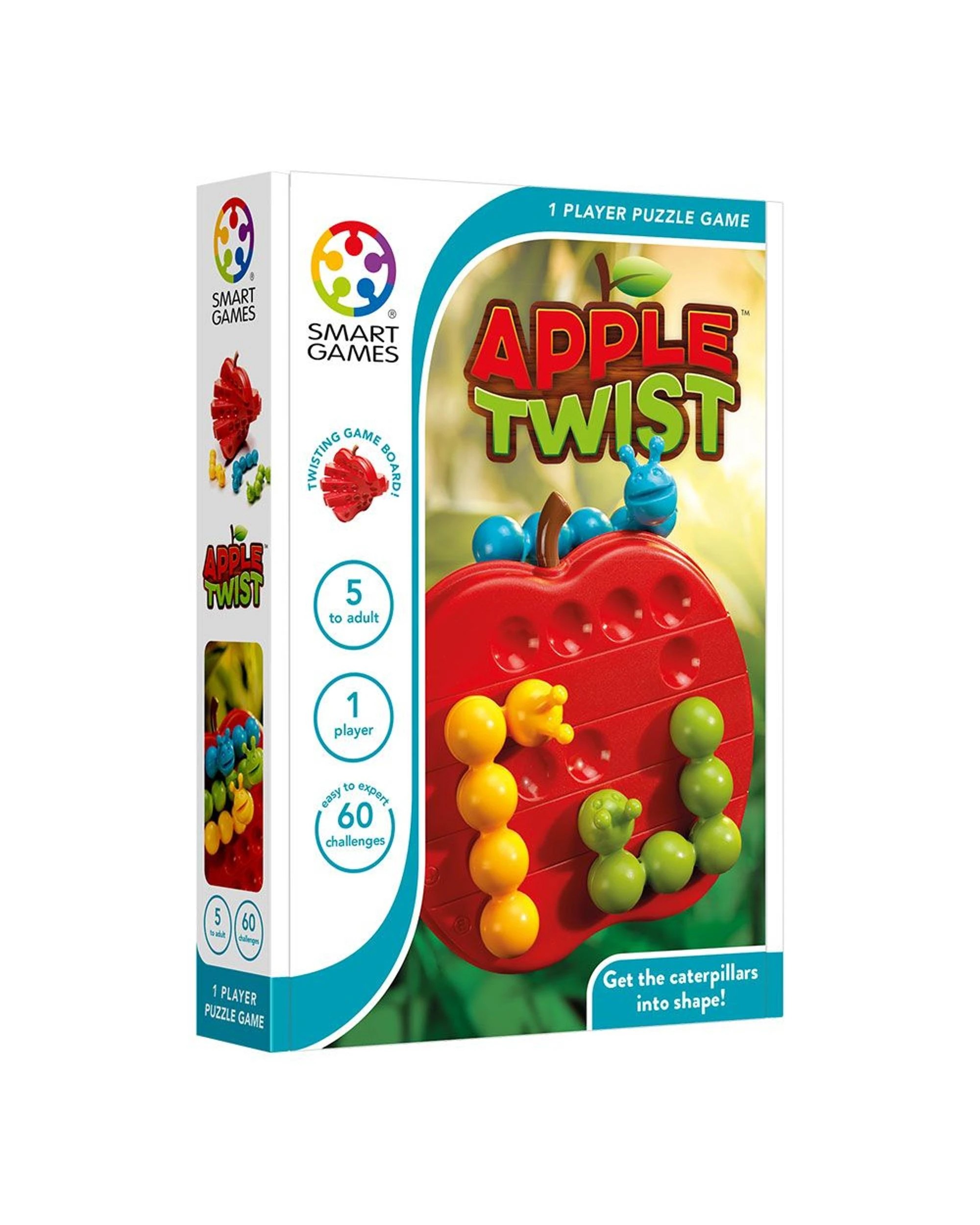 1 Smart Games Apple Twist Puzzle Board Game, 1 of 4
