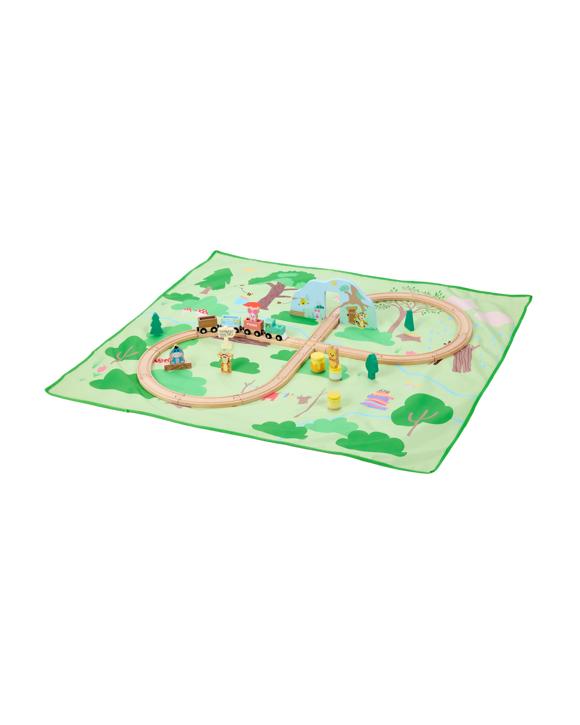 36 Piece Disney Winnie the Pooh Wooden Train Set