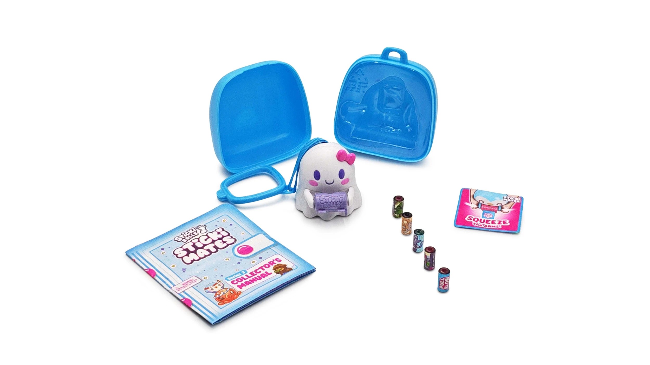 5 Sticki Rolls Sticki Mates Sticker Clip Series 3 - Assorted, 5 of 10