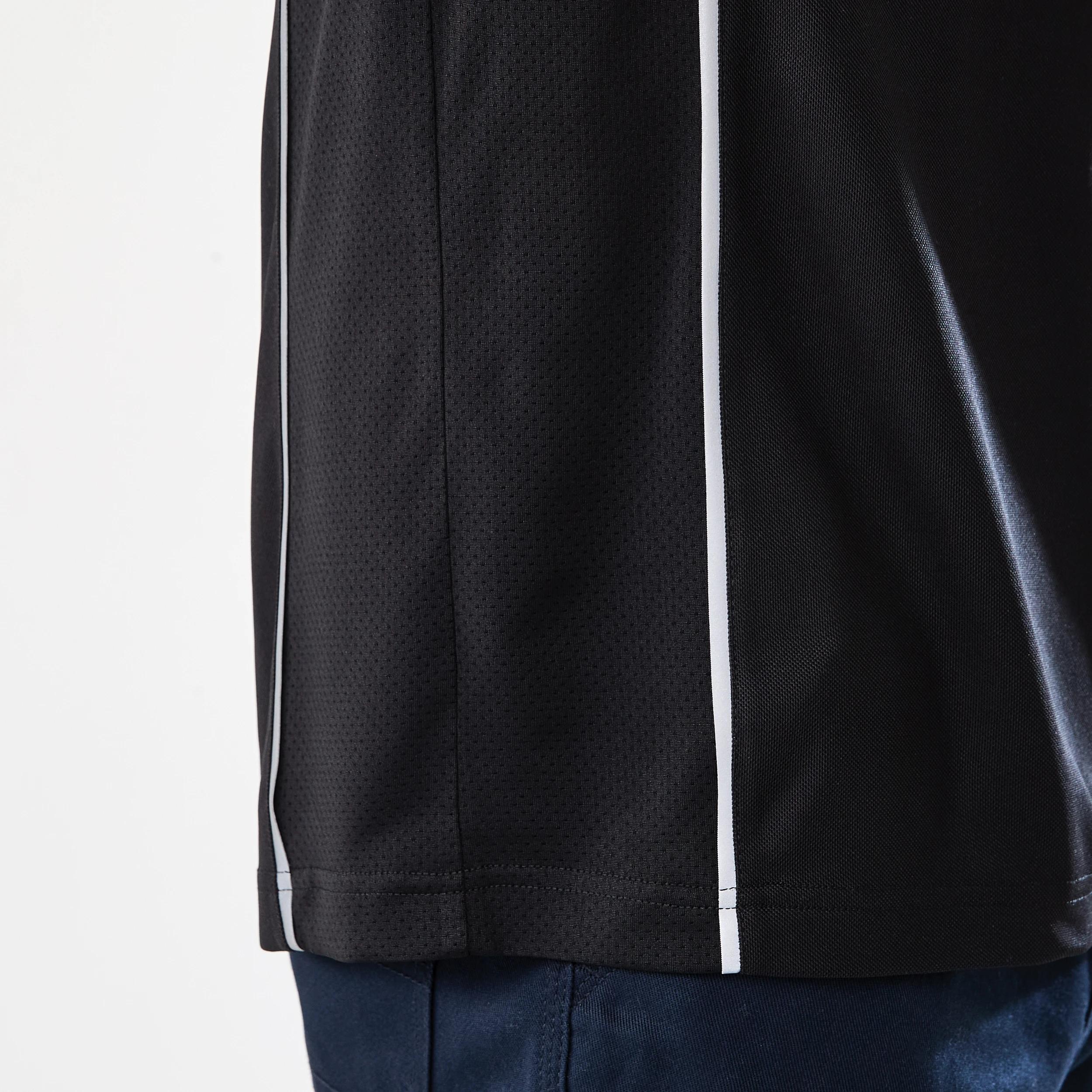 7 Workwear Short Sleeve Polo Shirt BLACK, 7 of 7
