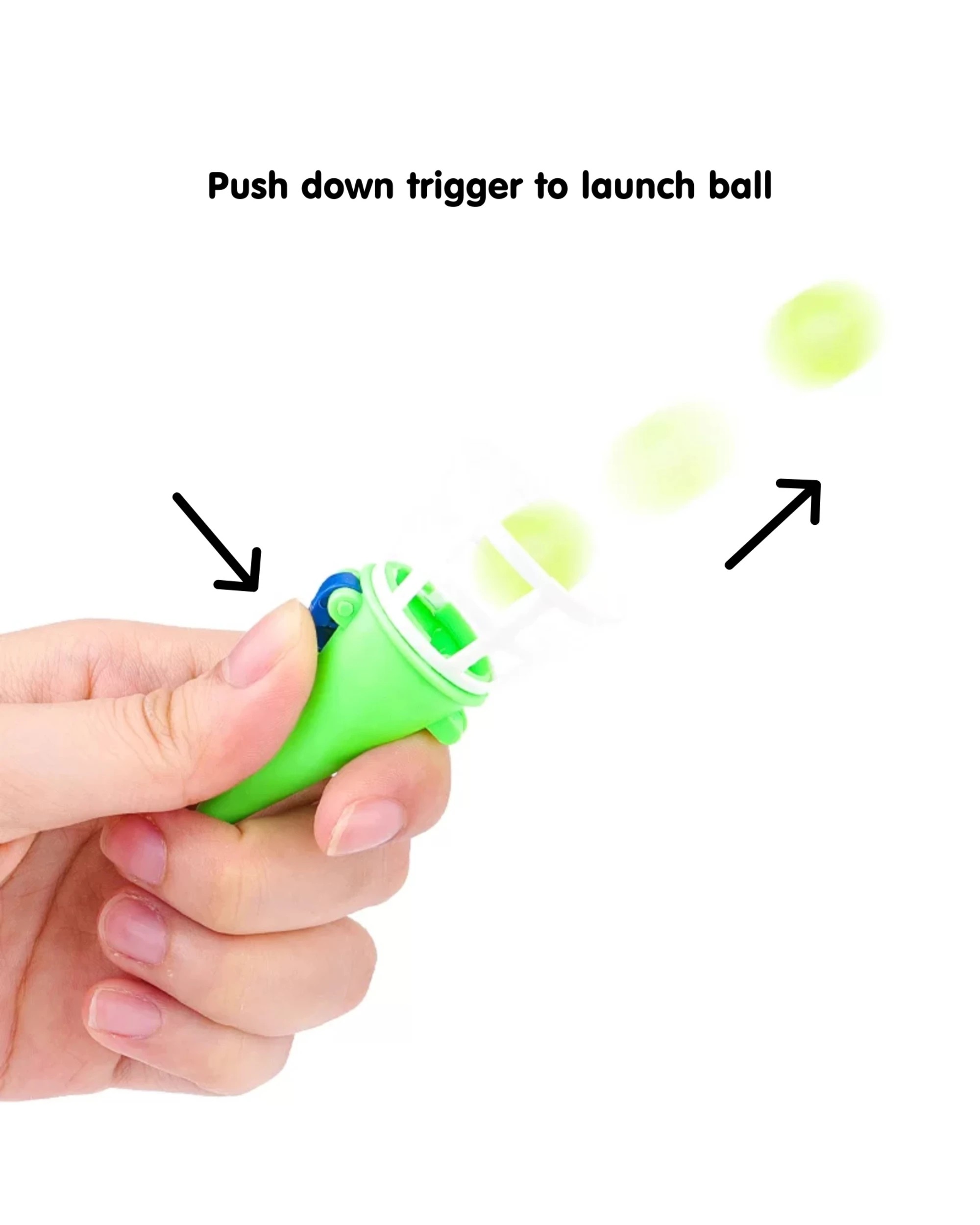 2 Party Maker Pack of 4 Mini Click & Catch Toys 7cm - Assorted, 2 of 4